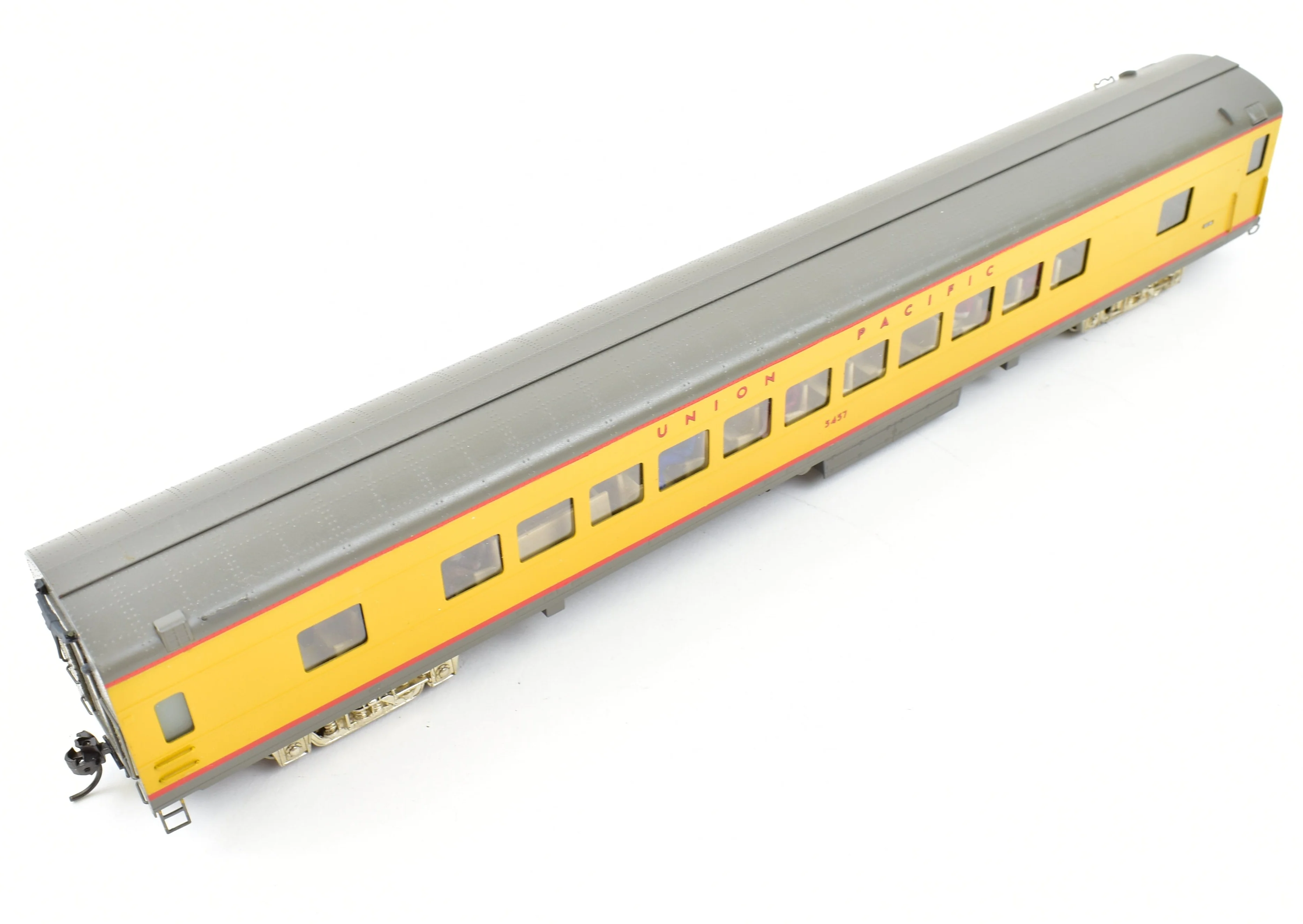 HO Brass S. Soho & Co. UP - Union Pacific #5450 Coach CP with Added Interior Details - Image 8