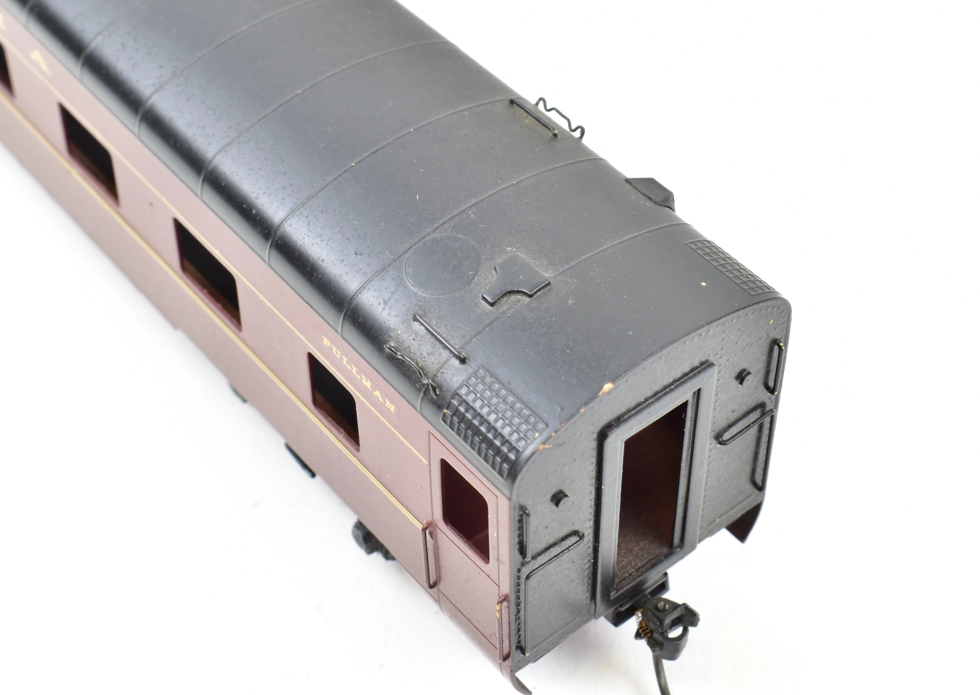 HO Brass Soho PRR - Pennsylvania Railroad 10-6 Rapids Pullman Sleeper Car Custom Painted - Image 8