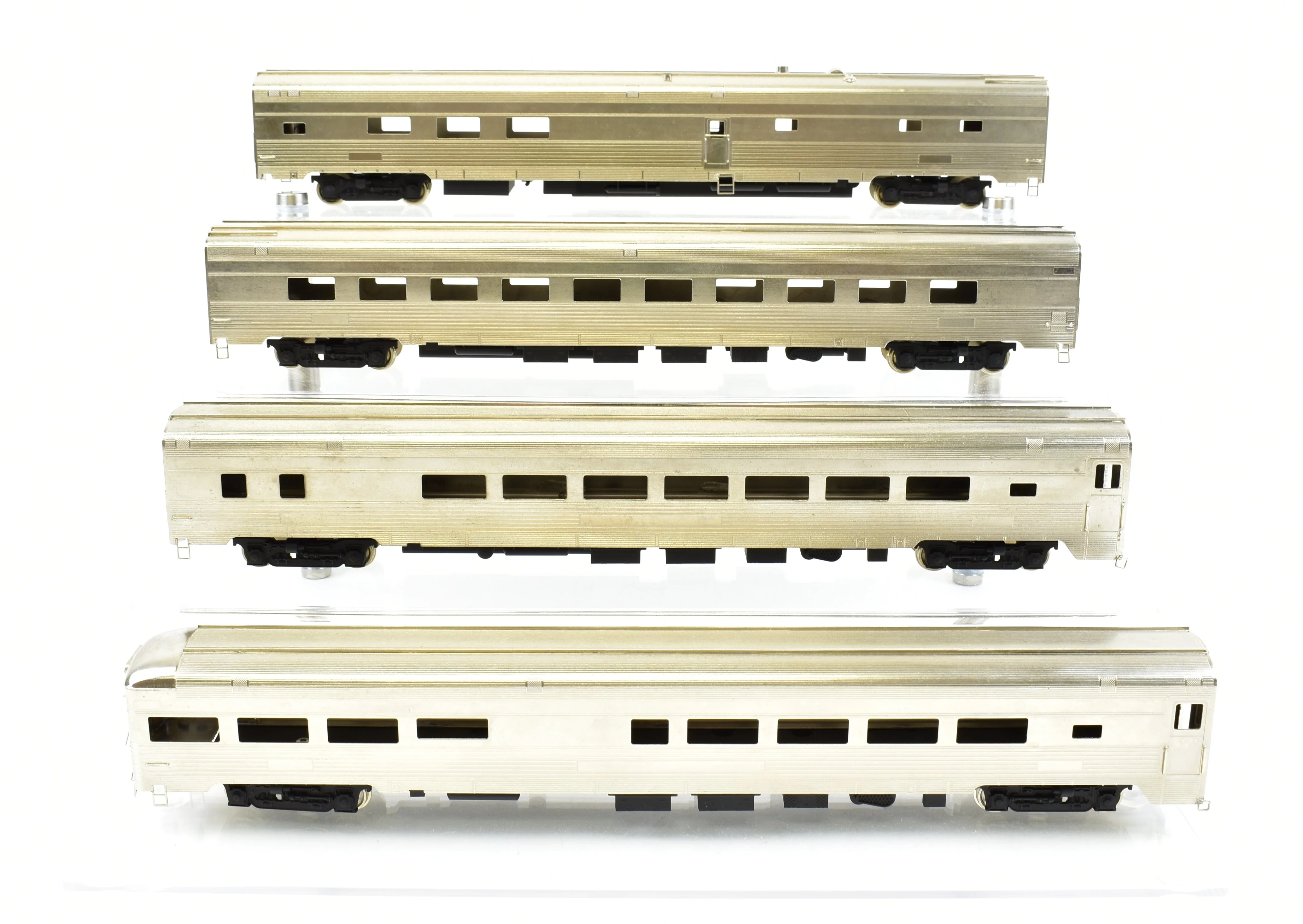 HO Brass Soho PRR - Pennsylvania Railroad "Congressional Limited" 8-Car Train Set - Image 25