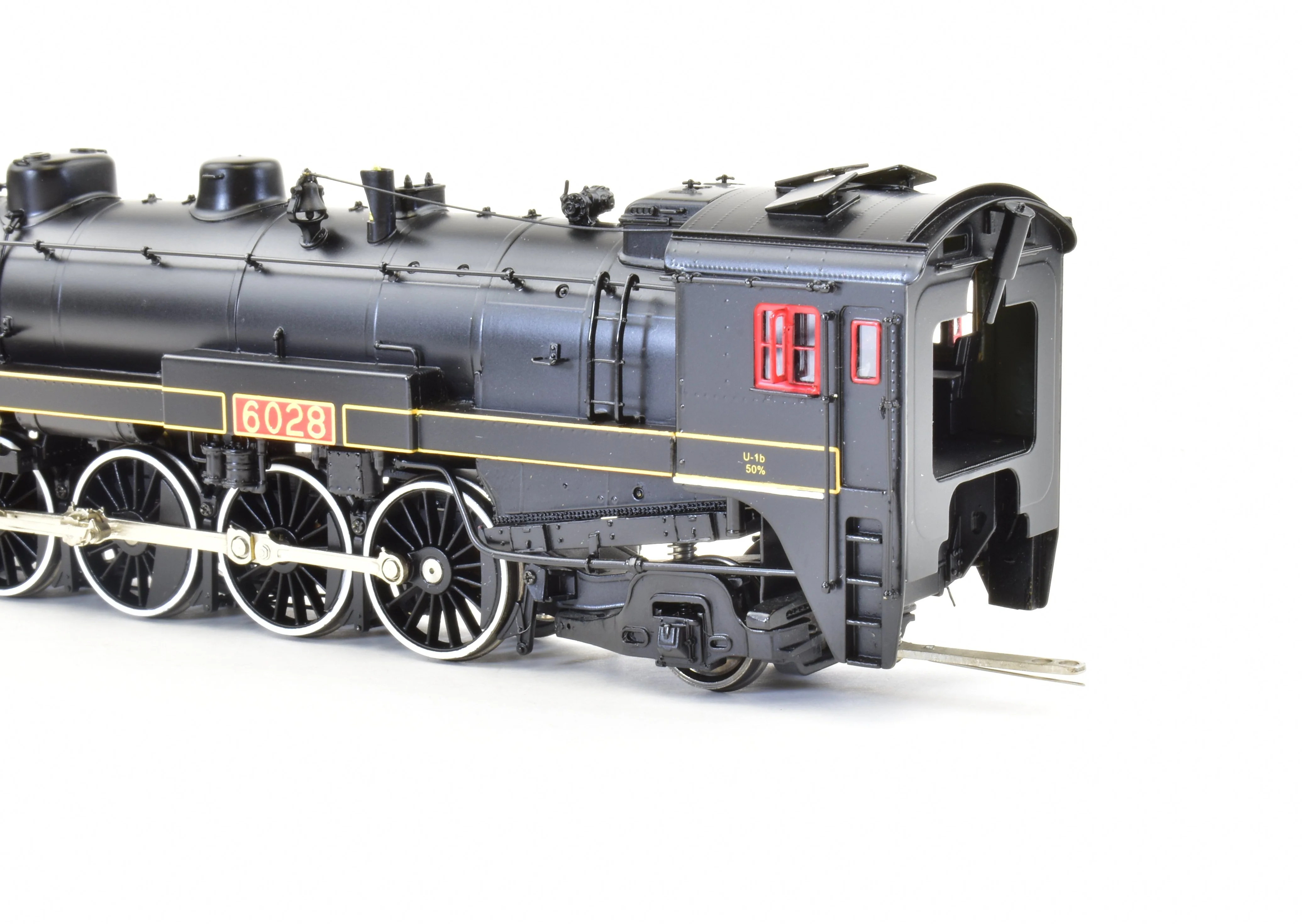 HO Brass CON VH - Van Hobbies CNR - Canadian National Railway 4-8-2 Class U-1-b Mountain #6028 FP - Image 10