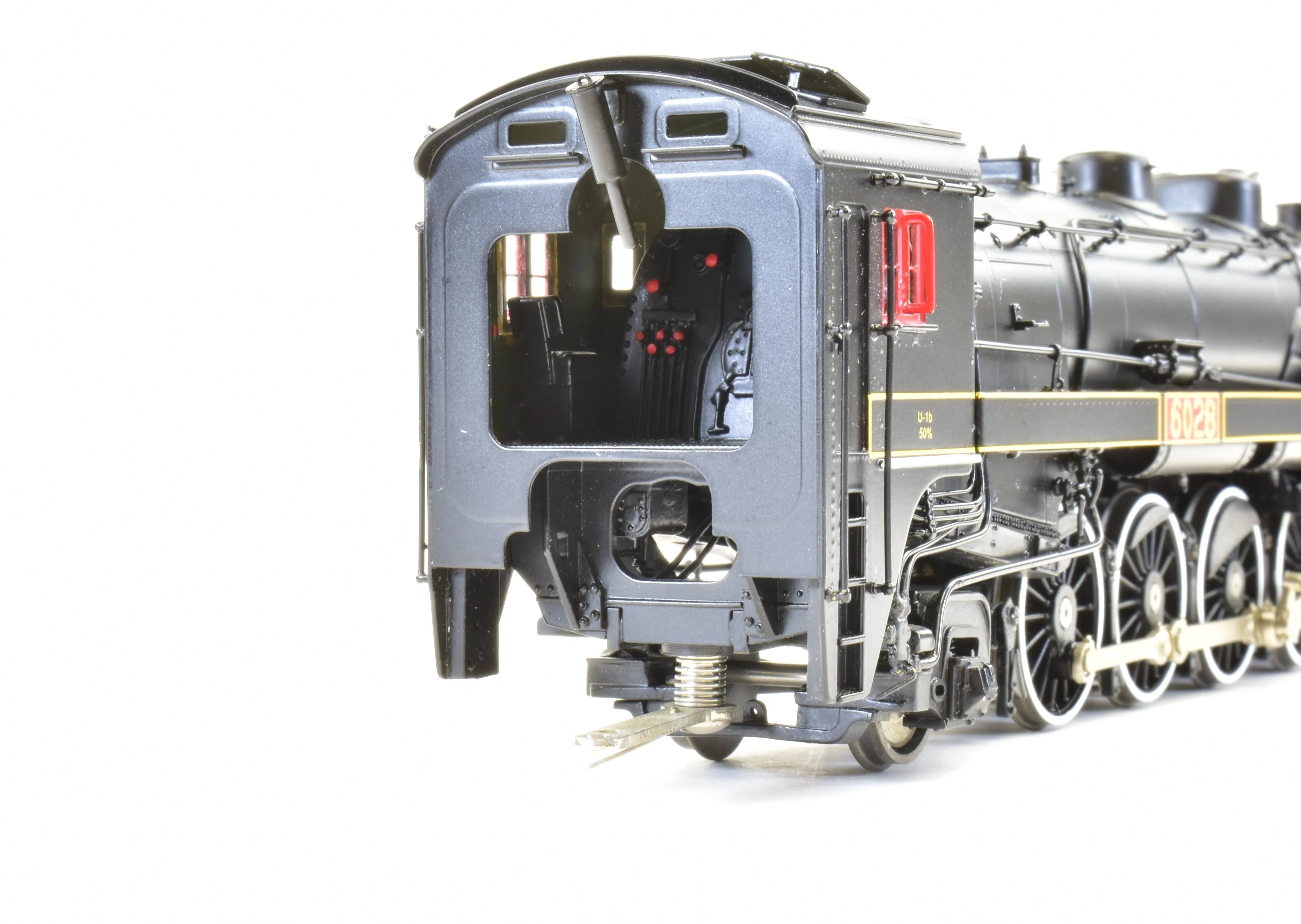 HO Brass CON VH - Van Hobbies CNR - Canadian National Railway 4-8-2 Class U-1-b Mountain #6028 FP - Image 12