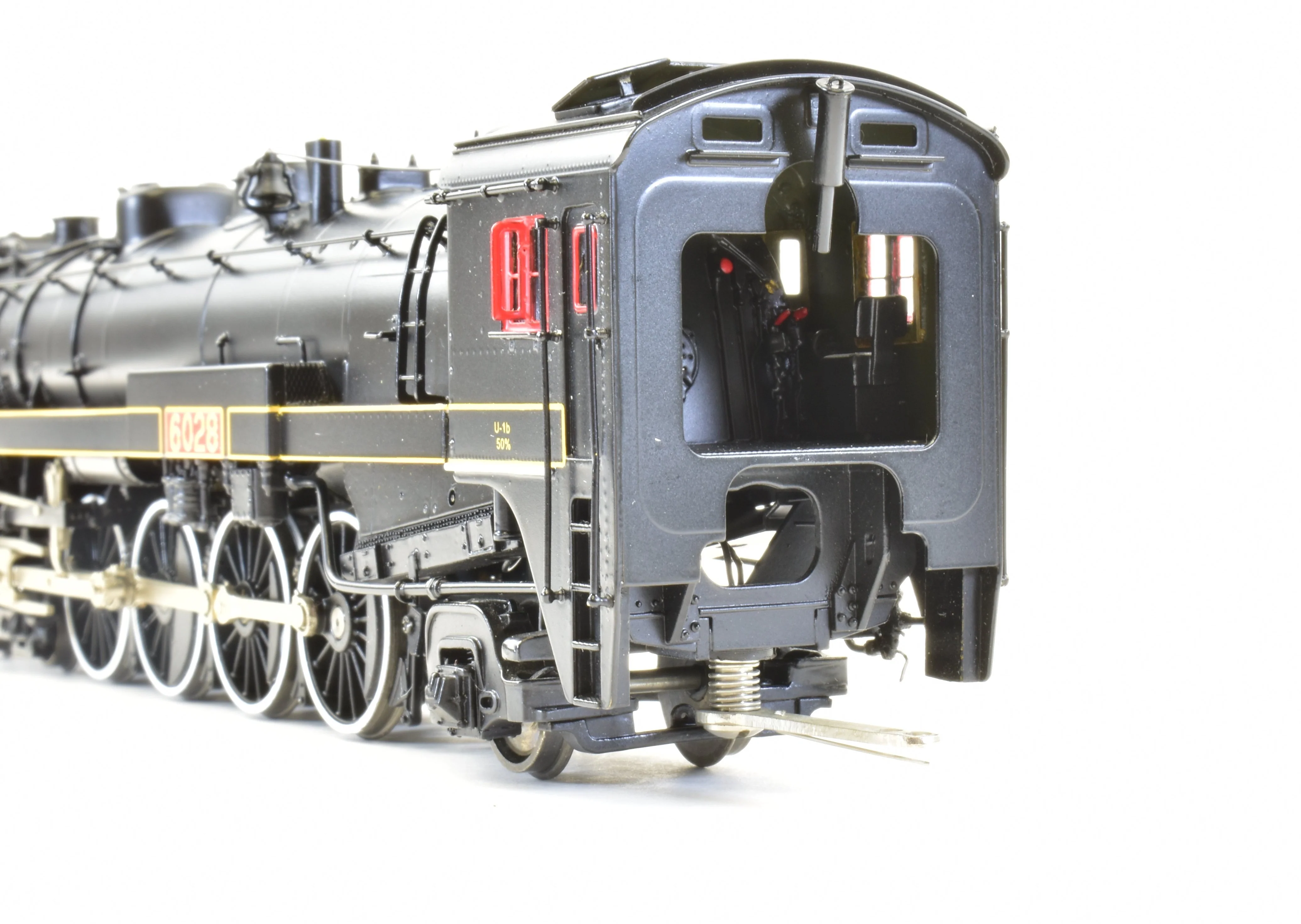 HO Brass CON VH - Van Hobbies CNR - Canadian National Railway 4-8-2 Class U-1-b Mountain #6028 FP - Image 13