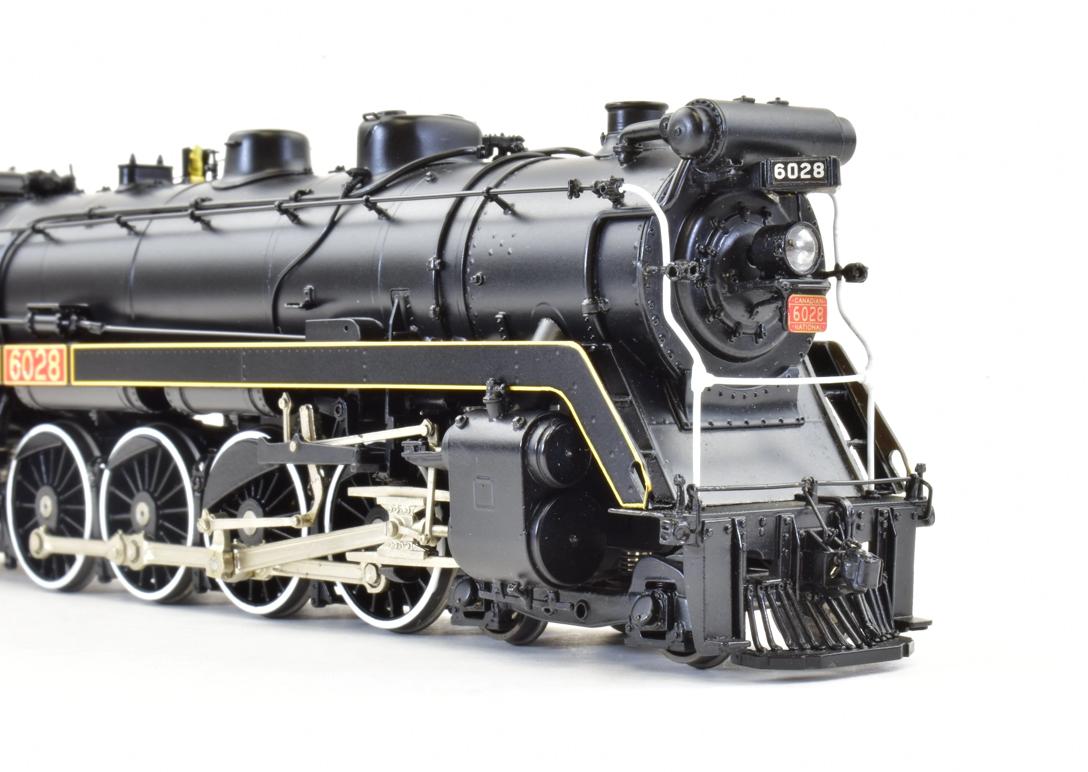 HO Brass CON VH - Van Hobbies CNR - Canadian National Railway 4-8-2 Class U-1-b Mountain #6028 FP - Image 17