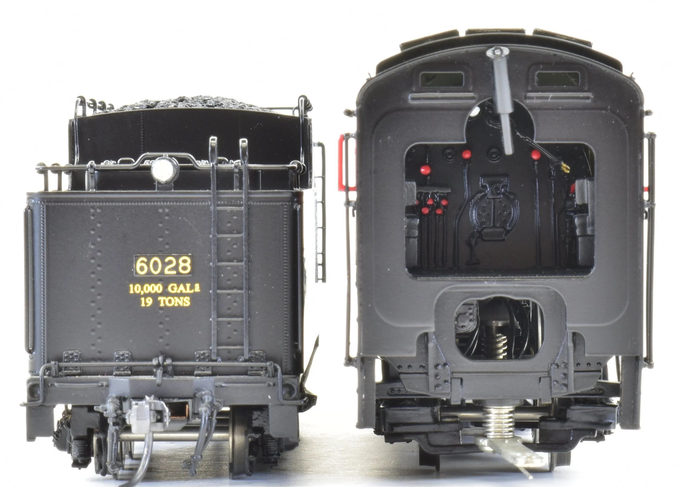 HO Brass CON VH - Van Hobbies CNR - Canadian National Railway 4-8-2 Class U-1-b Mountain #6028 FP - Image 8