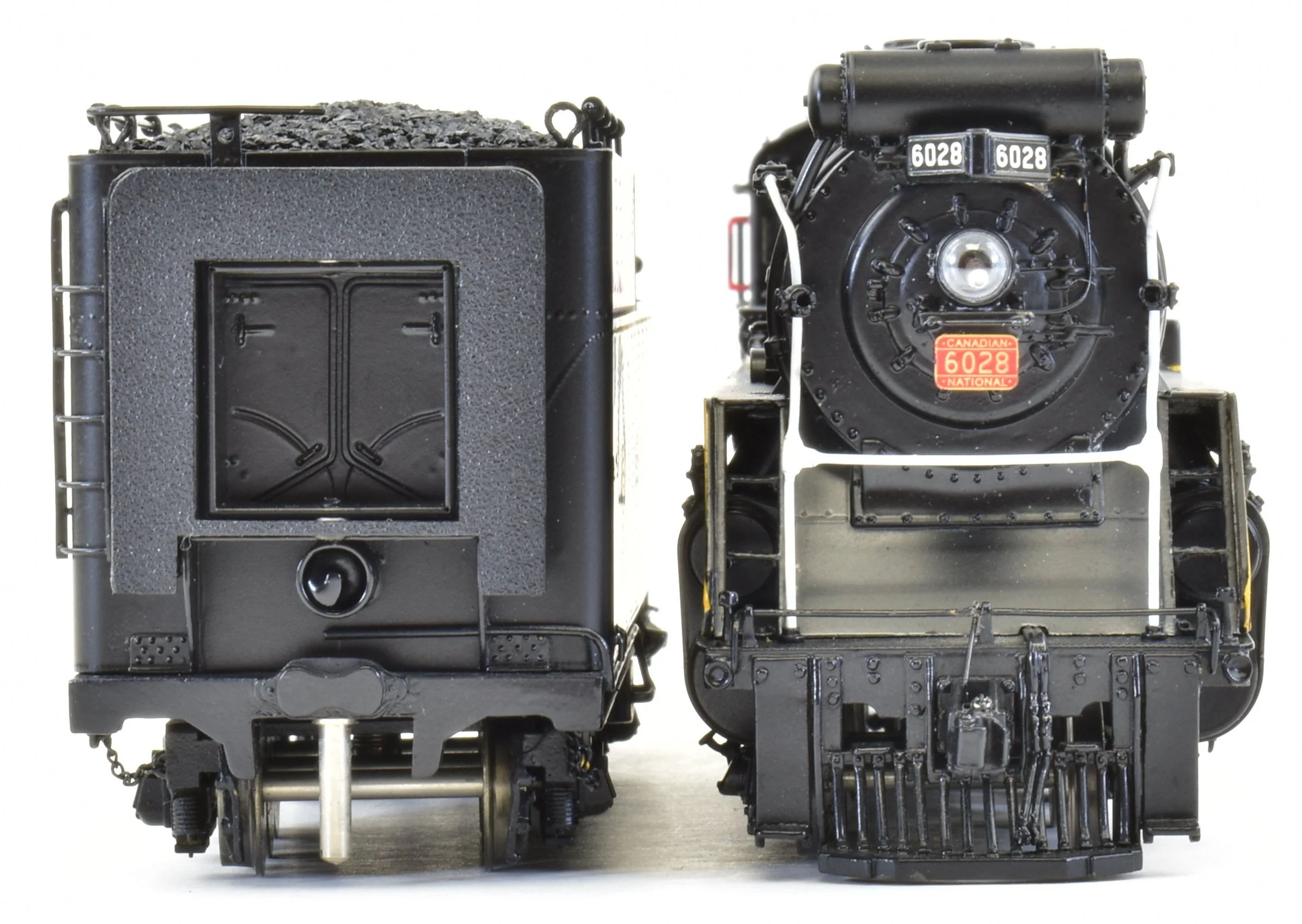 HO Brass CON VH - Van Hobbies CNR - Canadian National Railway 4-8-2 Class U-1-b Mountain #6028 FP - Image 9