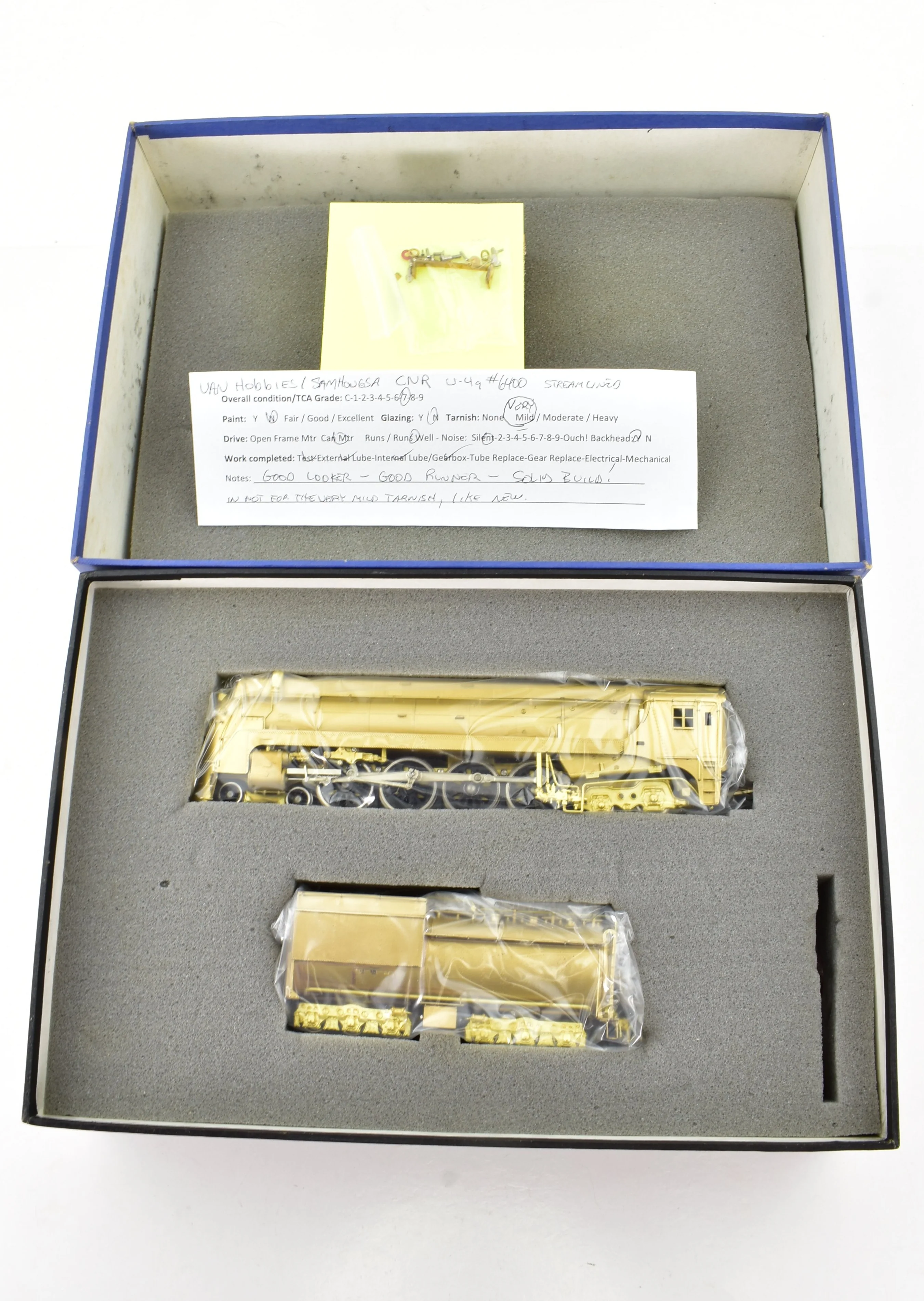 HO Brass VH - Van Hobbies CNR - Canadian National Railway 4-8-4 Class U-4a - Image 21