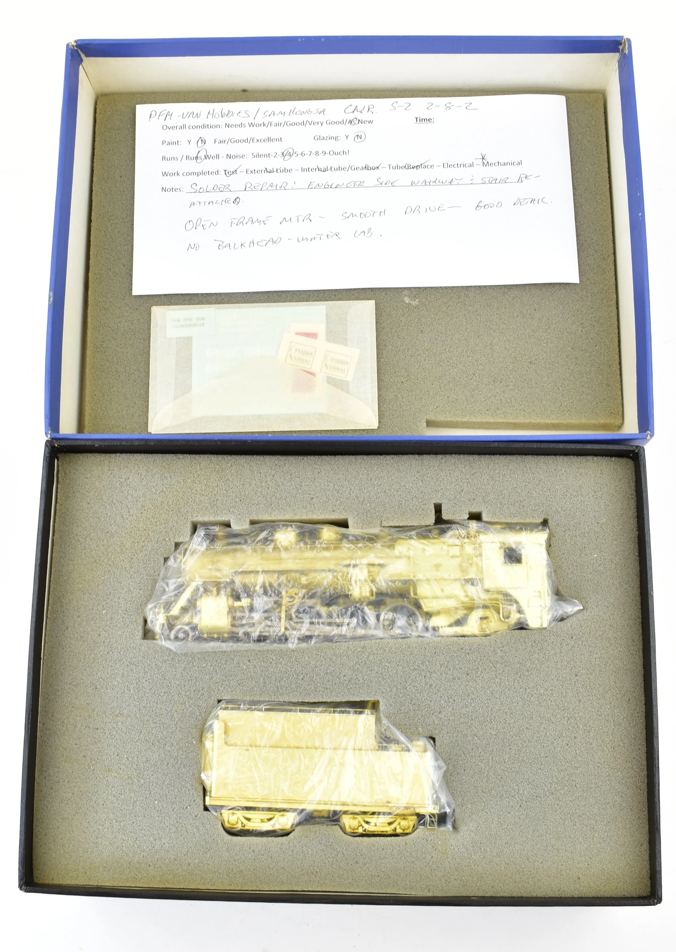 HO Brass VH - Van Hobbies CNR - Canadian National Railway S-2 2-8-2 - Image 22