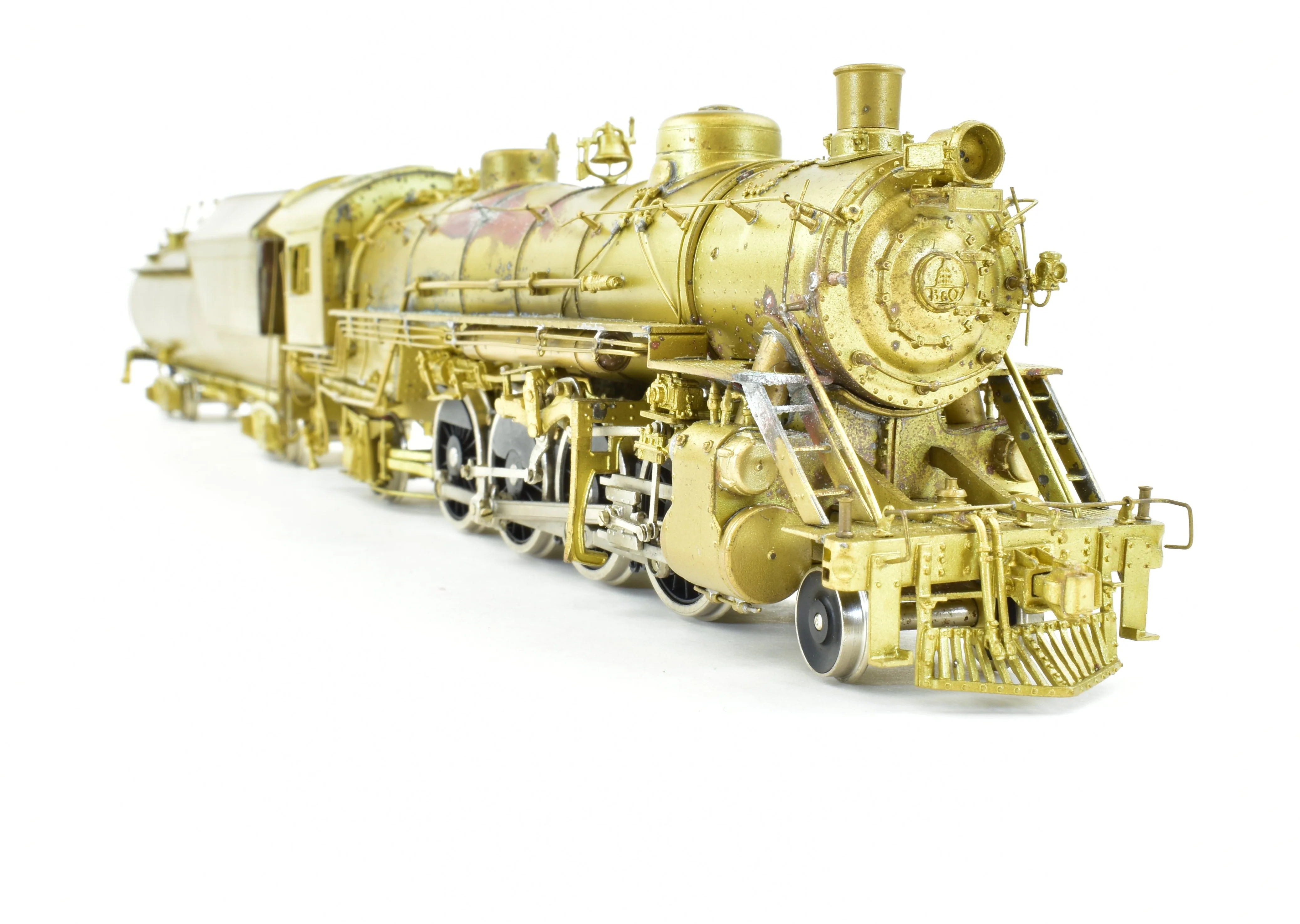 HO Brass Westside Model Co. B&O - Baltimore & Ohio Q-4d 2-8-2 - Image 14
