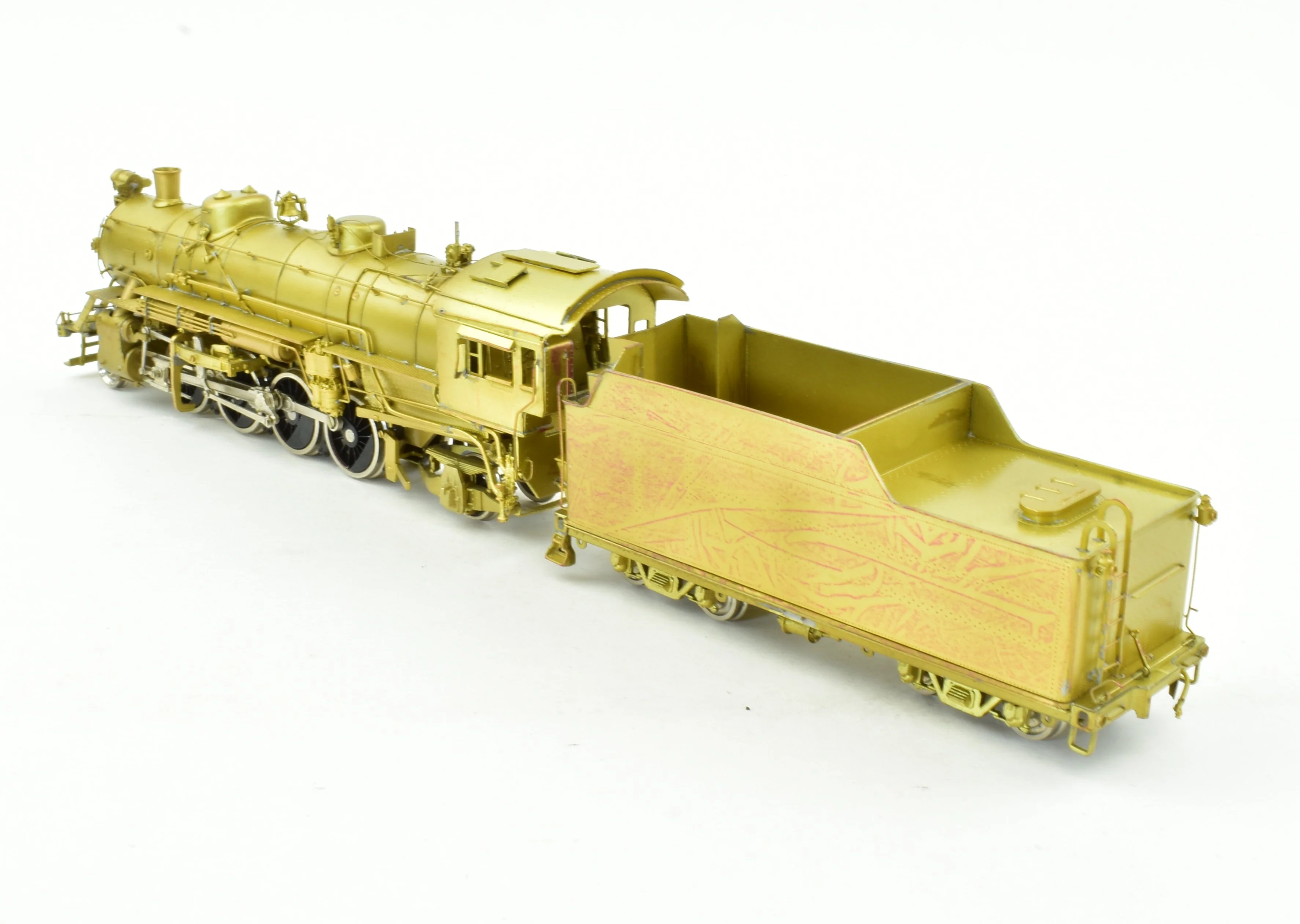 HO Brass WMC - Westside Model Co. B&O - Baltimore & Ohio Q-3 2-8-2 Mikado - Image 4