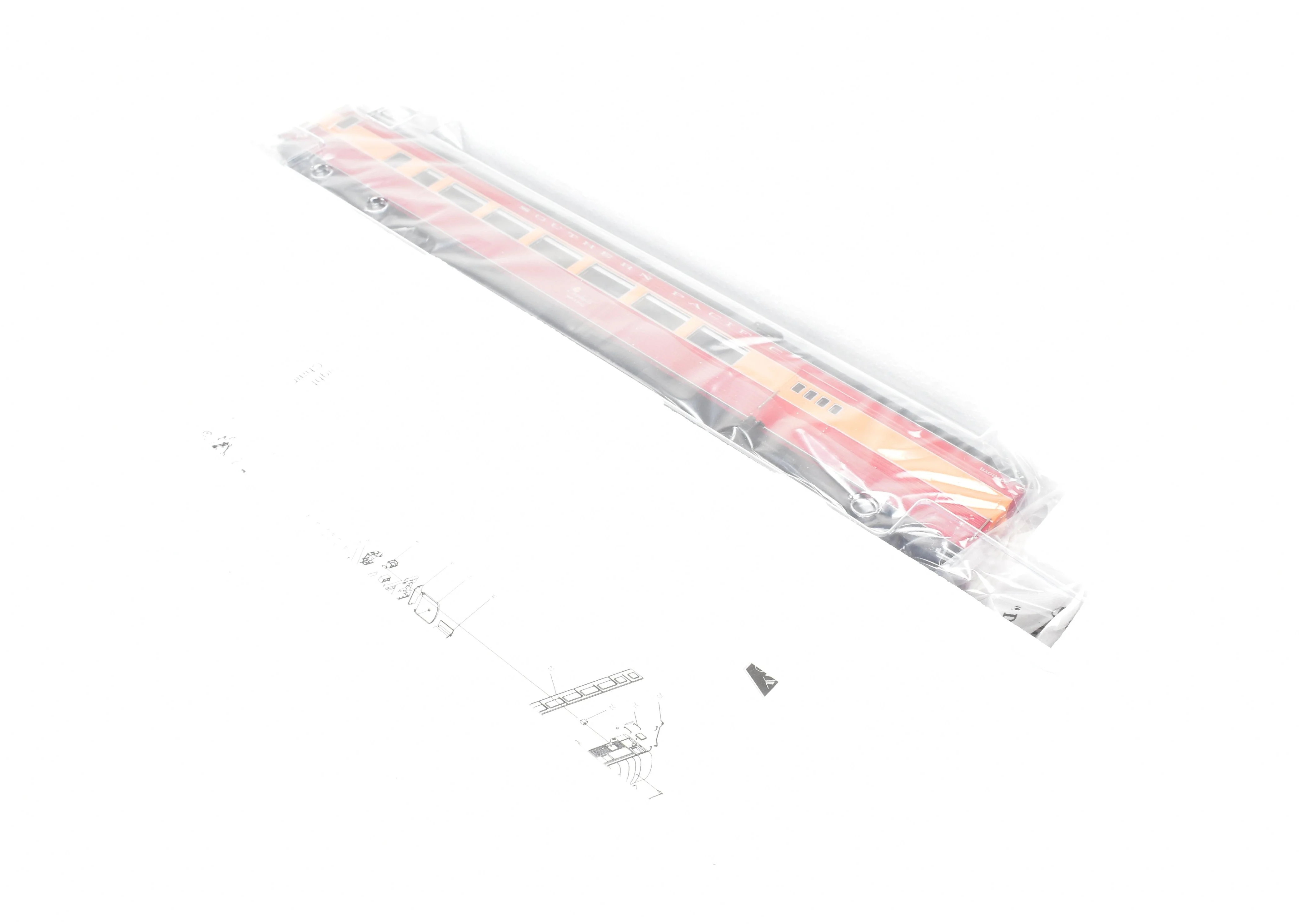 HO BLI - Broadway Limited Imports SP - Southern Pacific 14 Car Coast Daylight 1953 Deskirted Set F/P - Image 5