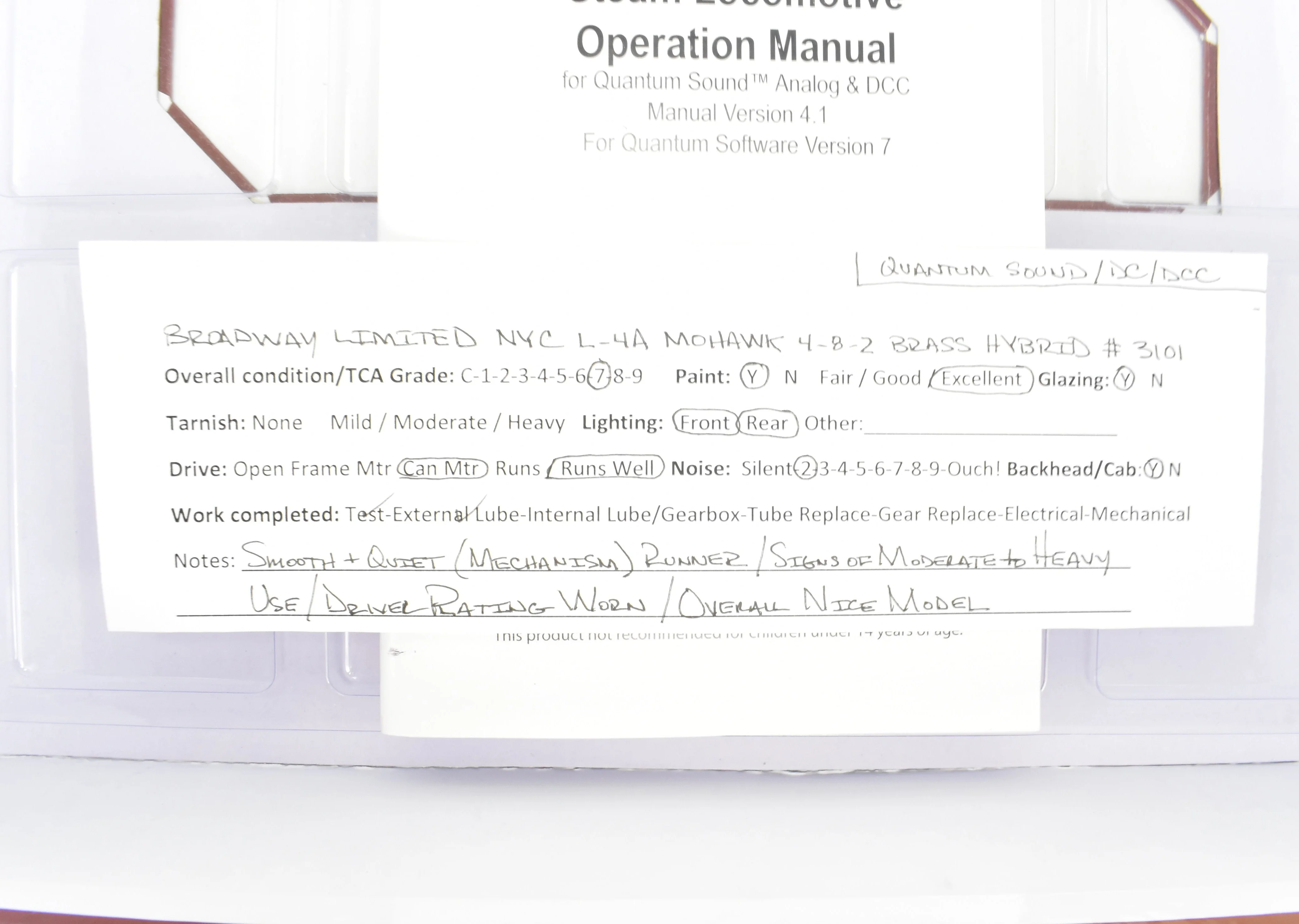 HO Brass Hybrid BLI - Broadway Limited Imports NYC - New York Central L-4a Mohawk 4-8-2 FP #3101 w/Boxpox Drivers DCC and Sound - Image 23