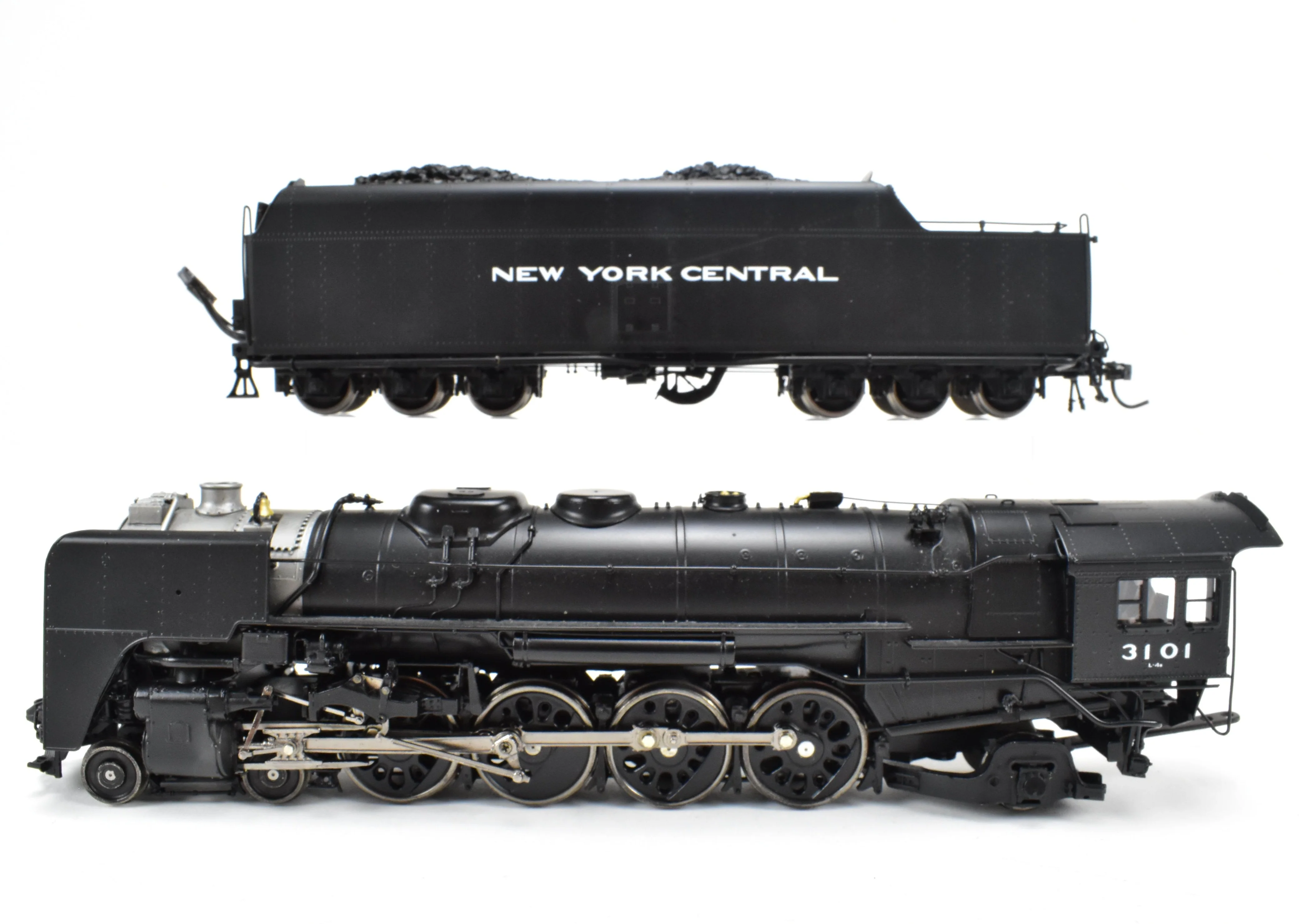 HO Brass Hybrid BLI - Broadway Limited Imports NYC - New York Central L-4a Mohawk 4-8-2 FP #3101 w/Boxpox Drivers DCC and Sound - Image 3