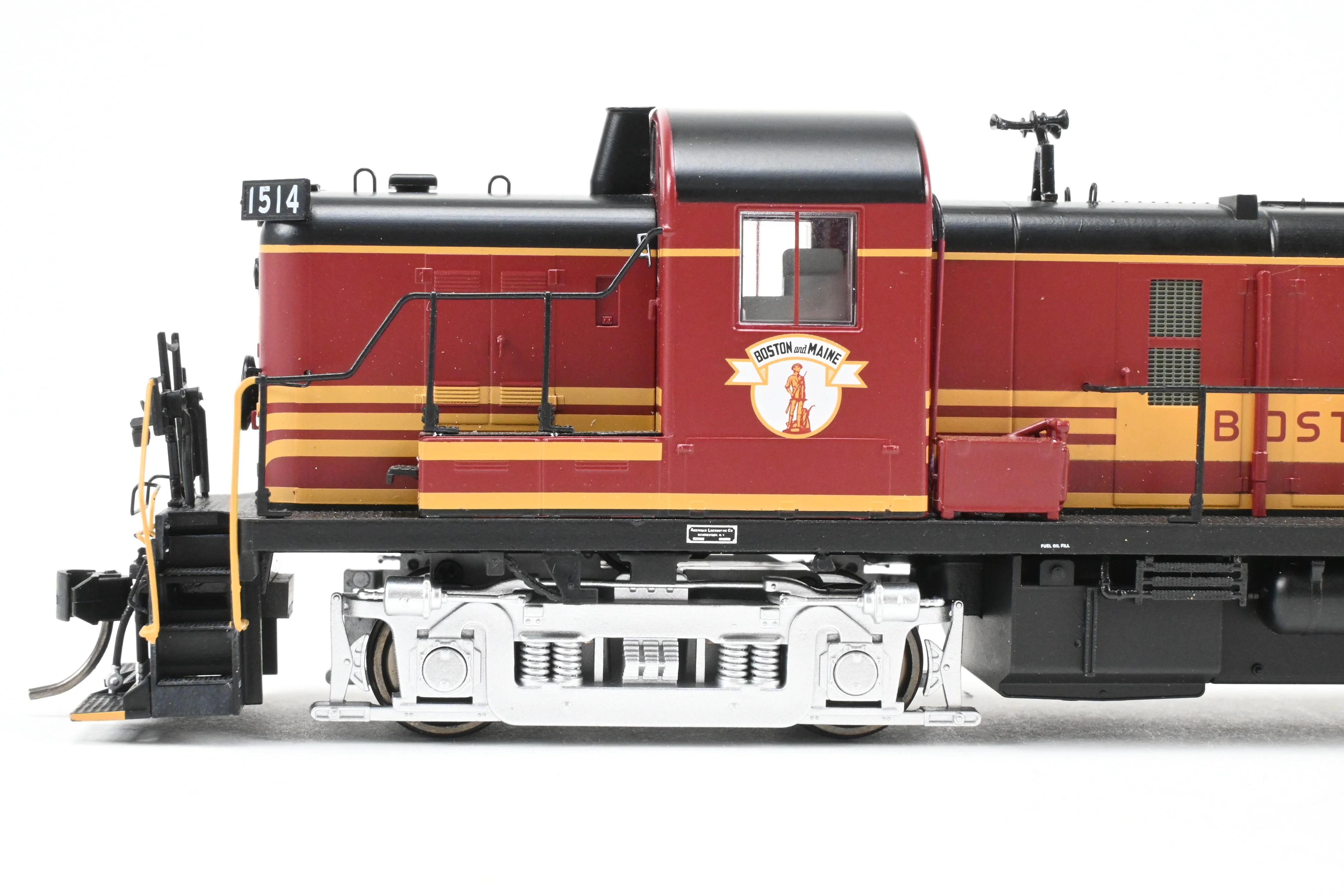 HO Bowser "Executive Line" B&M – Boston & Maine Alco RS-3 Phase III With ESU DCC & Sound Factory Painted No. 1514 - Image 14