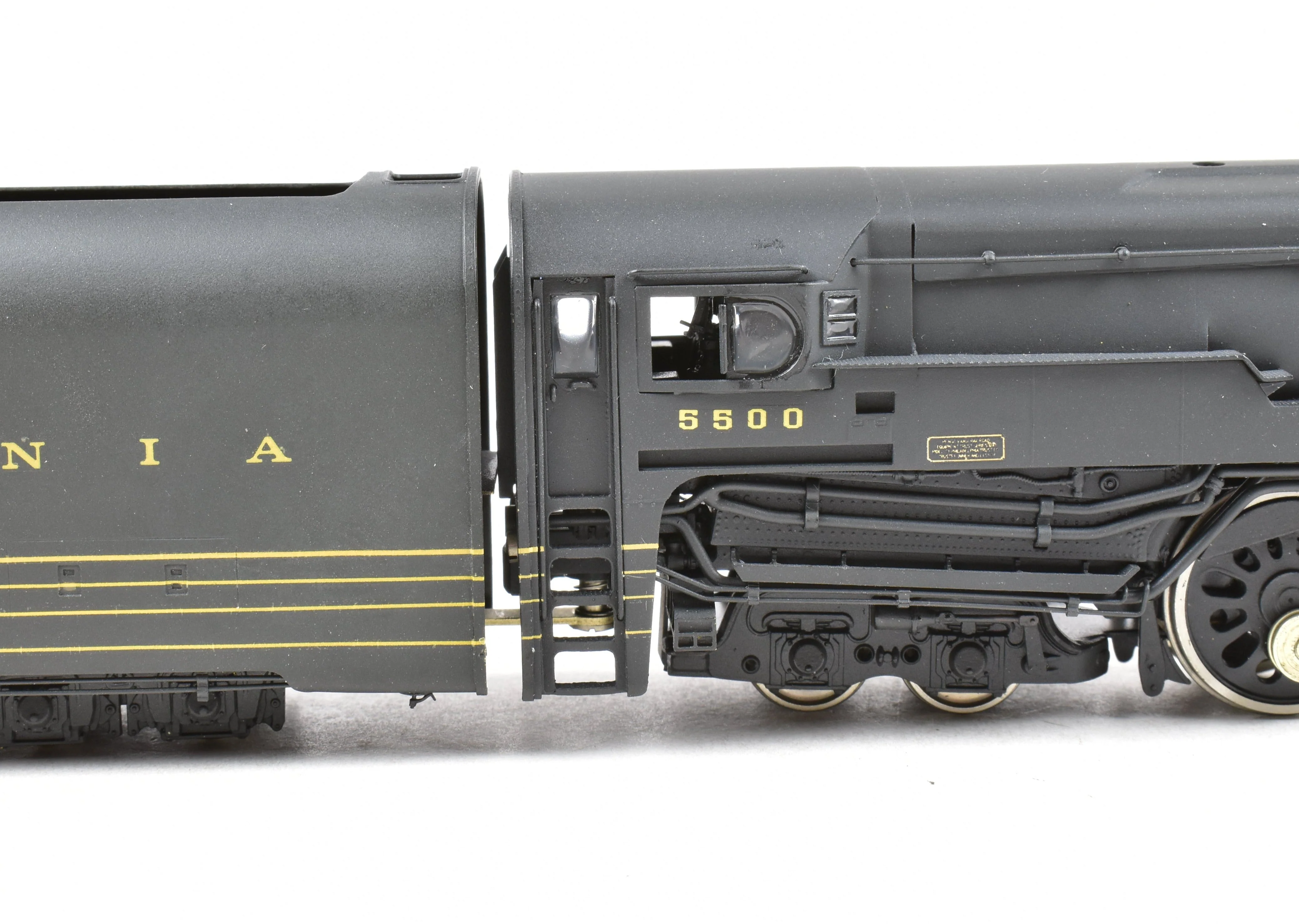 HO CON Brass Key Imports PRR - Pennsylvania Railroad T-1 Duplex "Late" Custom Painted #5500 - Image 16