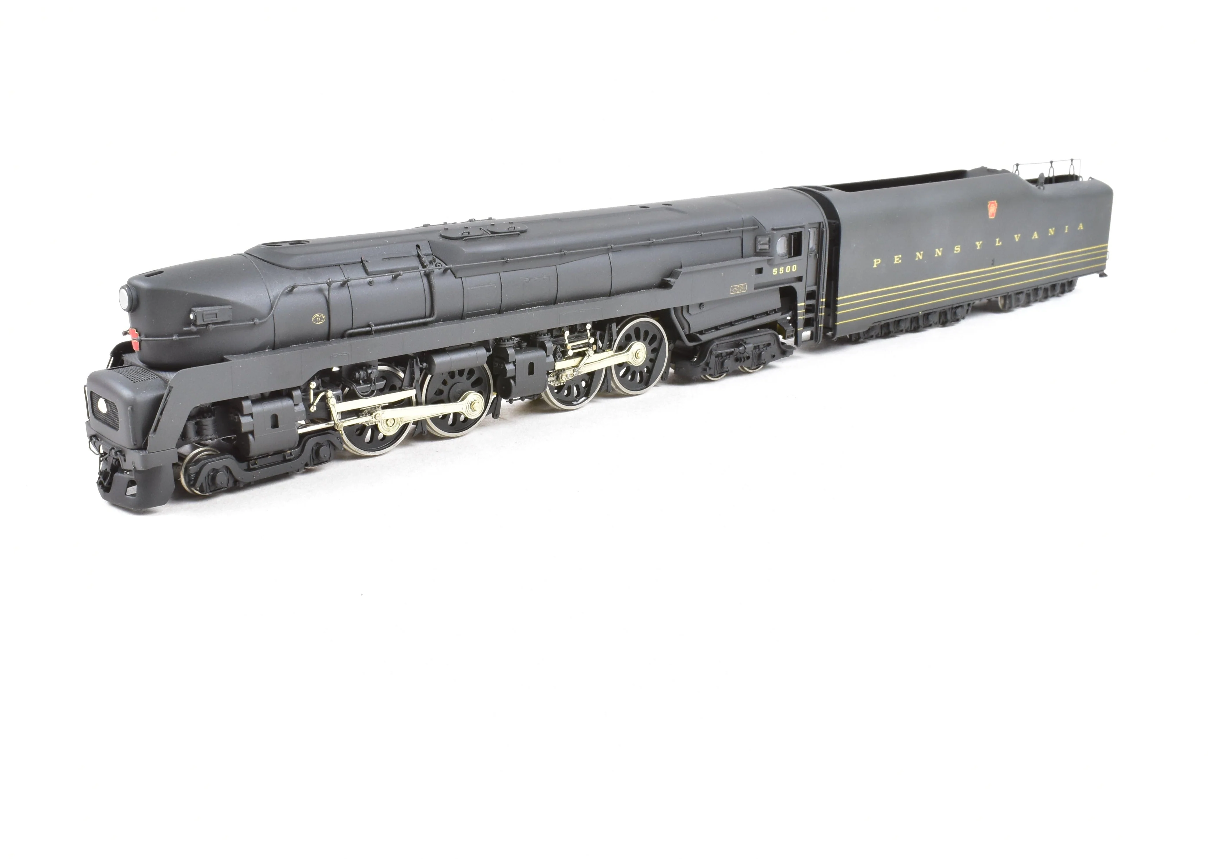HO CON Brass Key Imports PRR - Pennsylvania Railroad T-1 Duplex "Late" Custom Painted #5500 - Image 4