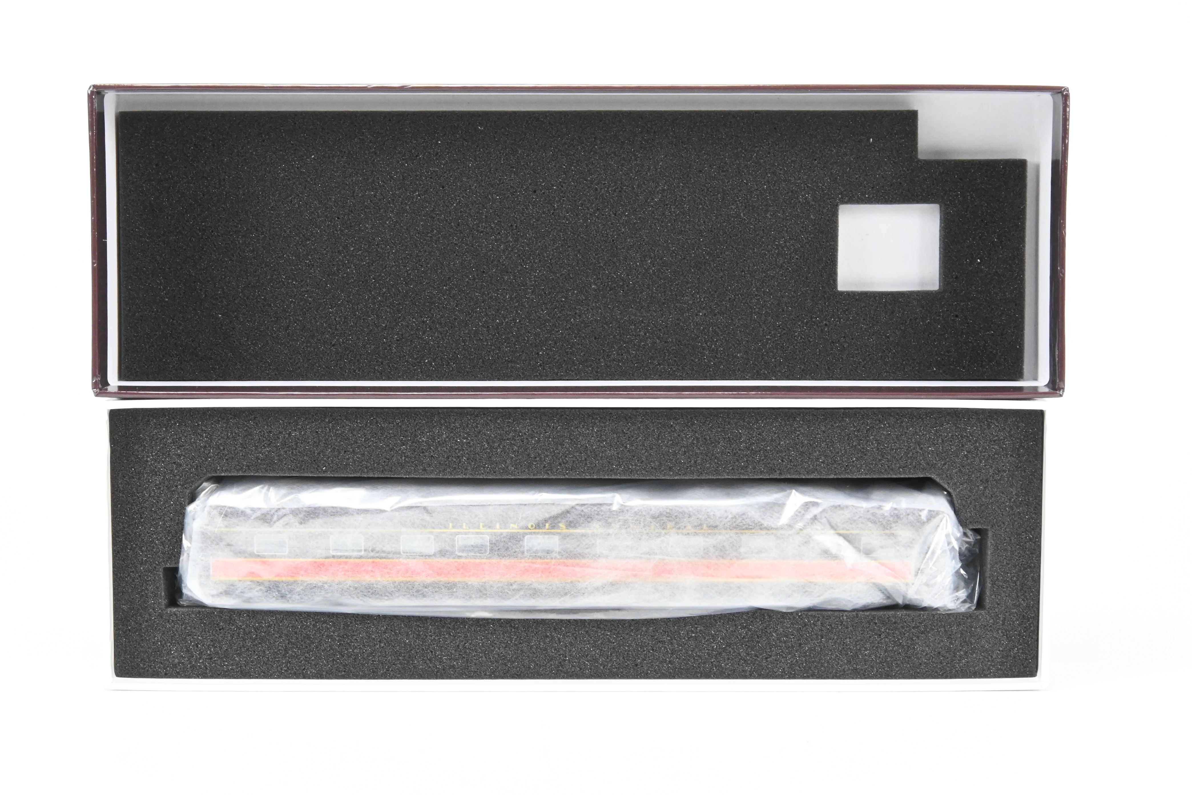 HO NEW Brass NBL - North Bank Line IC - Illinois Central Business Car #1 As-Built Chocolate & Orange - Image 20