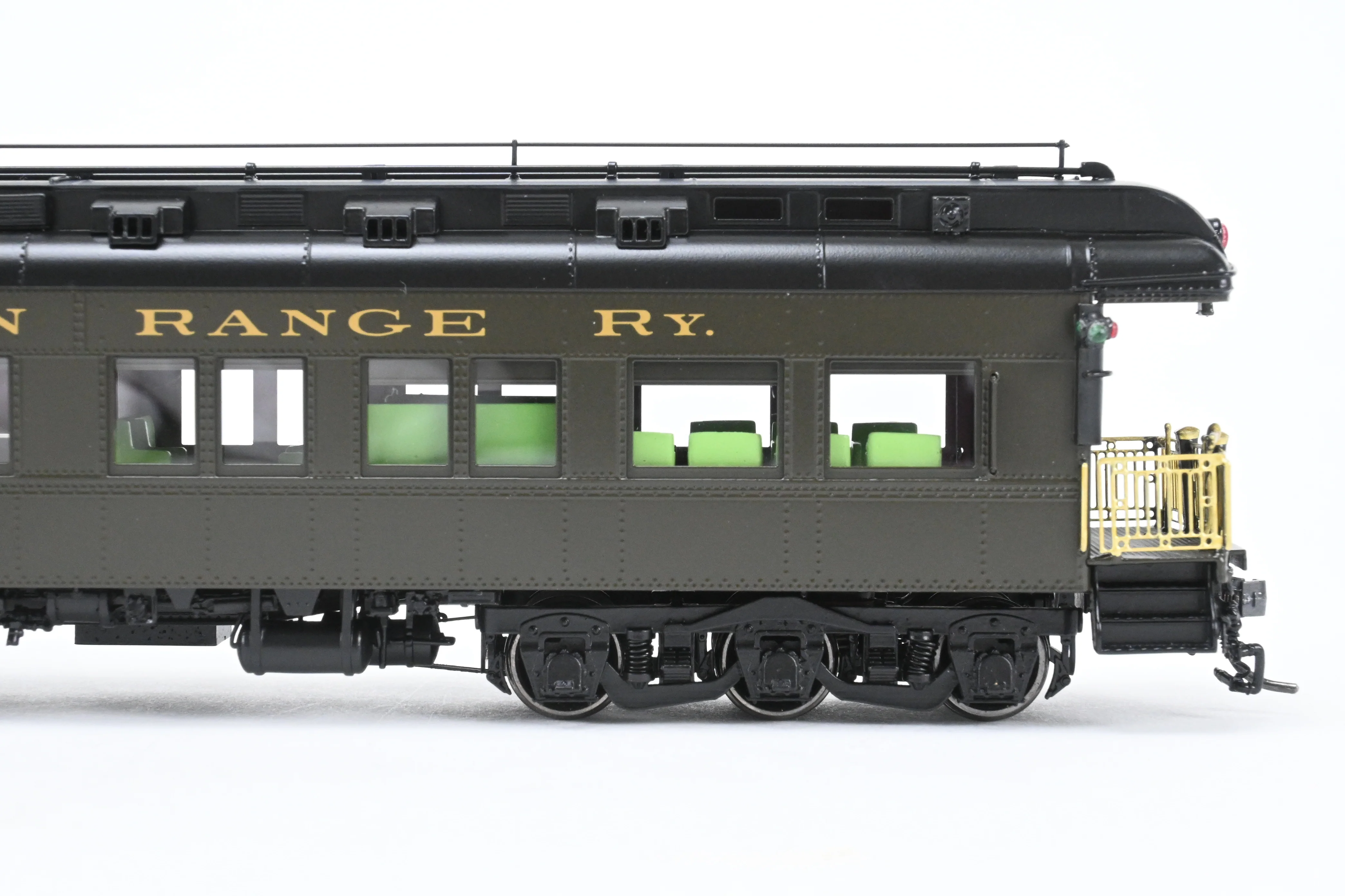 HO NEW Brass NBL - North Bank Line DM&IR - Duluth Missabe & Iron Range Business Car “Northland” with Combine W-24 Set FP - Image 23