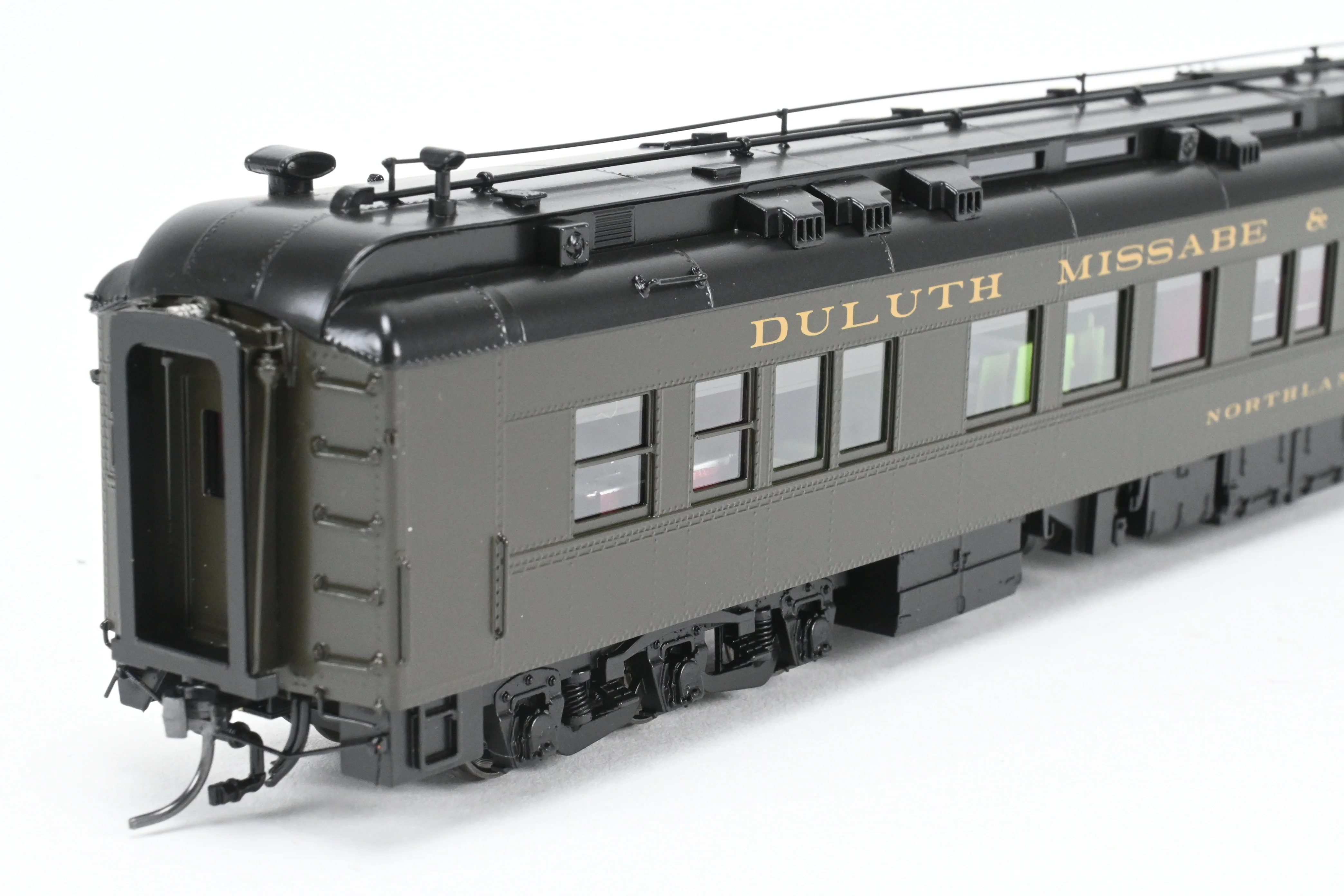 HO NEW Brass NBL - North Bank Line DM&IR - Duluth Missabe & Iron Range Business Car “Northland” with Combine W-24 Set FP - Image 30