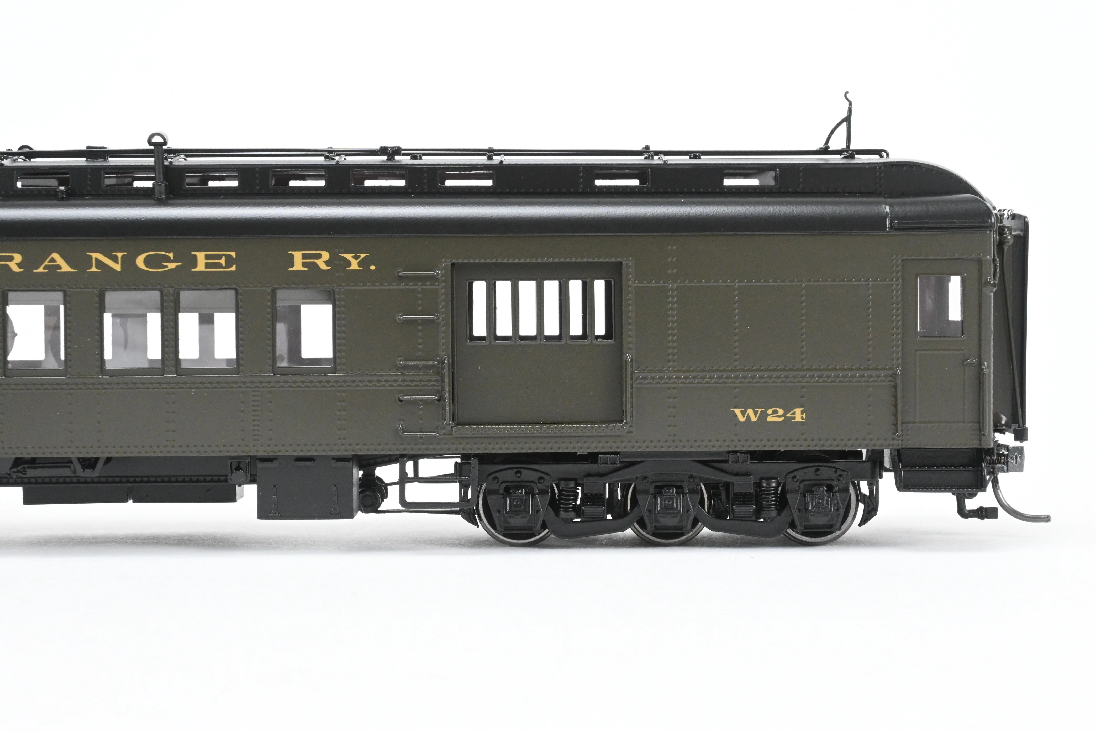 HO NEW Brass NBL - North Bank Line DM&IR - Duluth Missabe & Iron Range Business Car “Northland” with Combine W-24 Set FP - Image 36