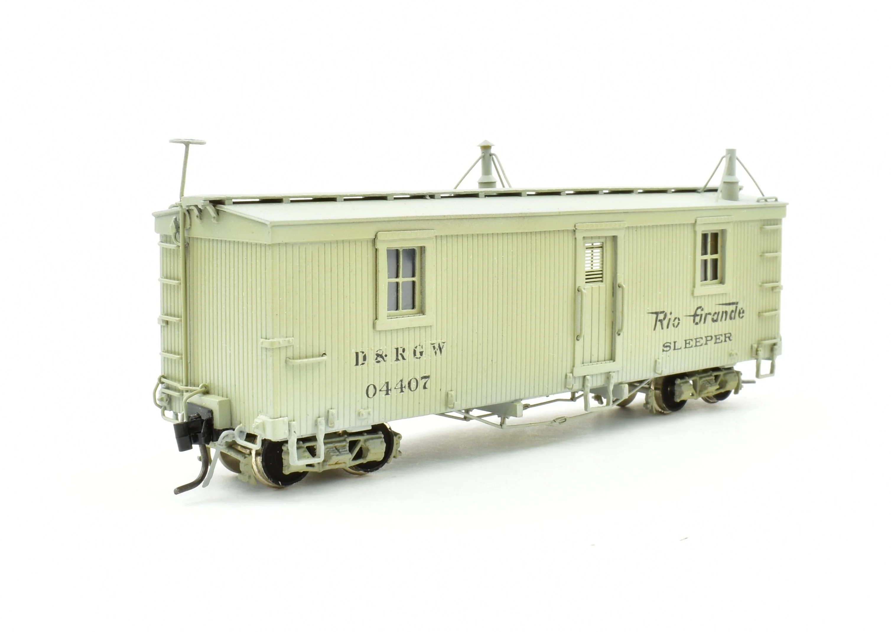 HOn3 Brass Hallmark Models D&RGW - Denver & Rio Grande Western Kitchen & Dining Car CP - Image 7