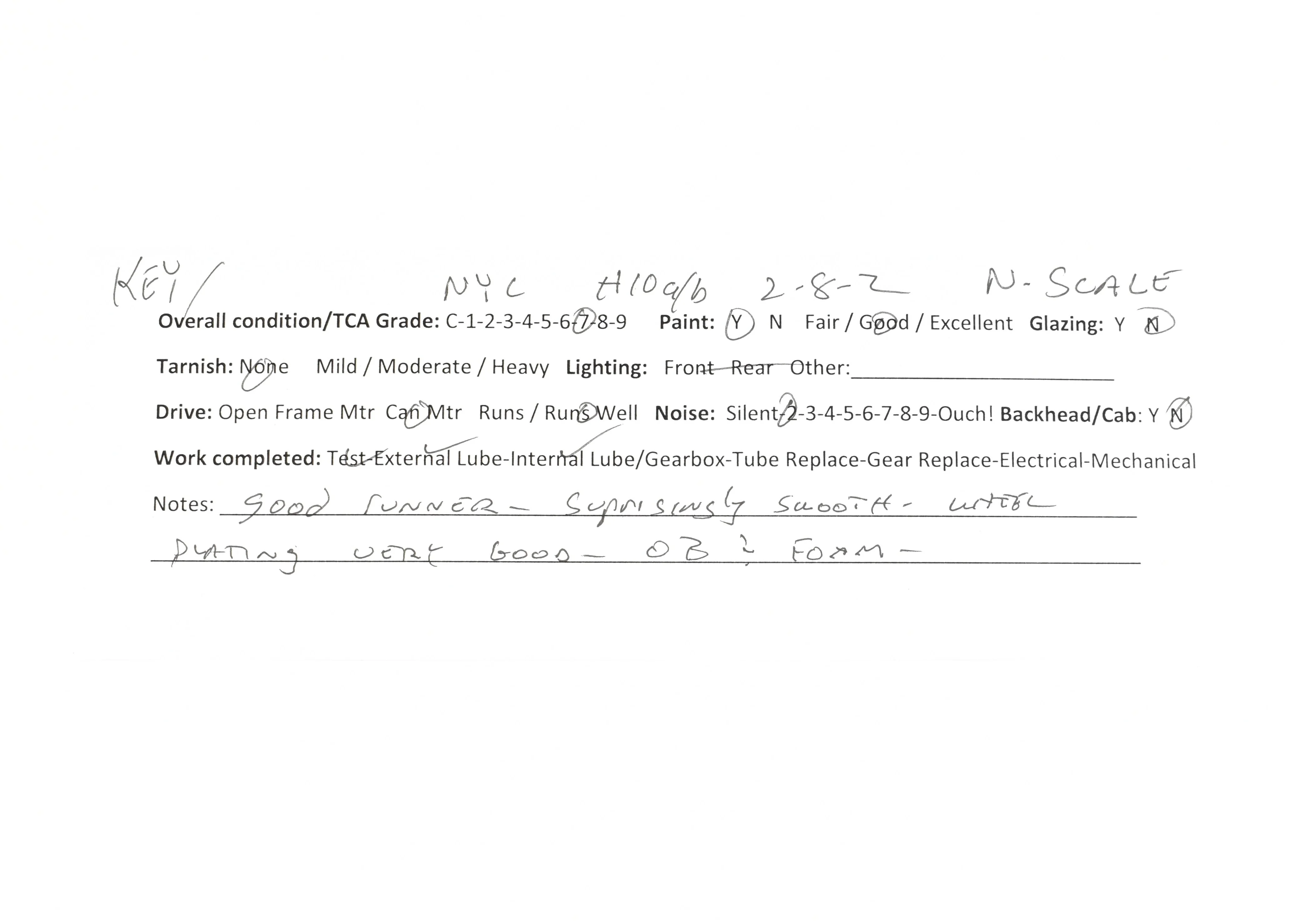 N Brass CON Key Imports NYC - New York Central H-10a 2-8-2 FP - Image 21