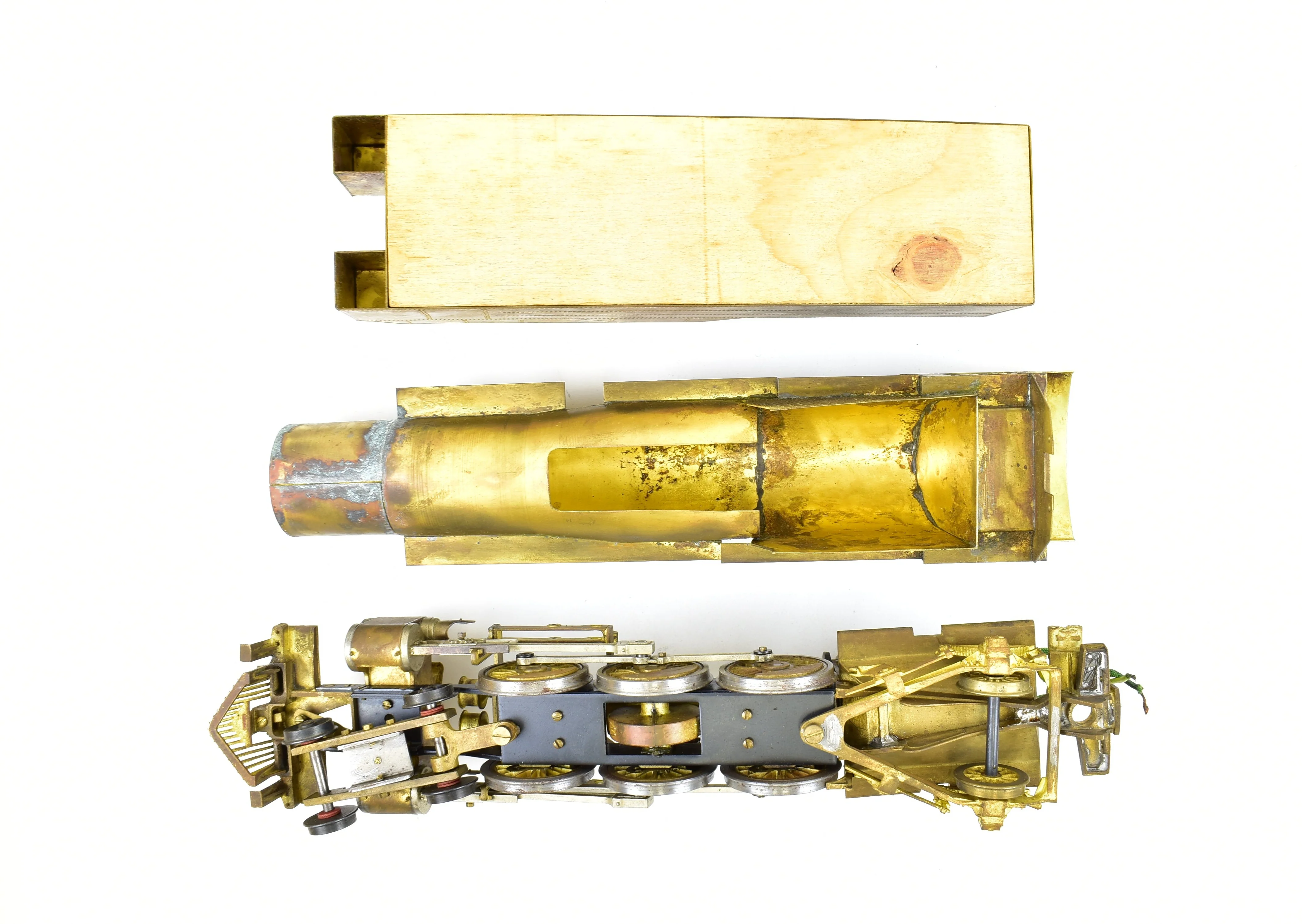 O Brass Central Locomotive Works SOU - Southern Railway PS-4 4-6-2 Pacific Kit Started AS-IS - Image 5