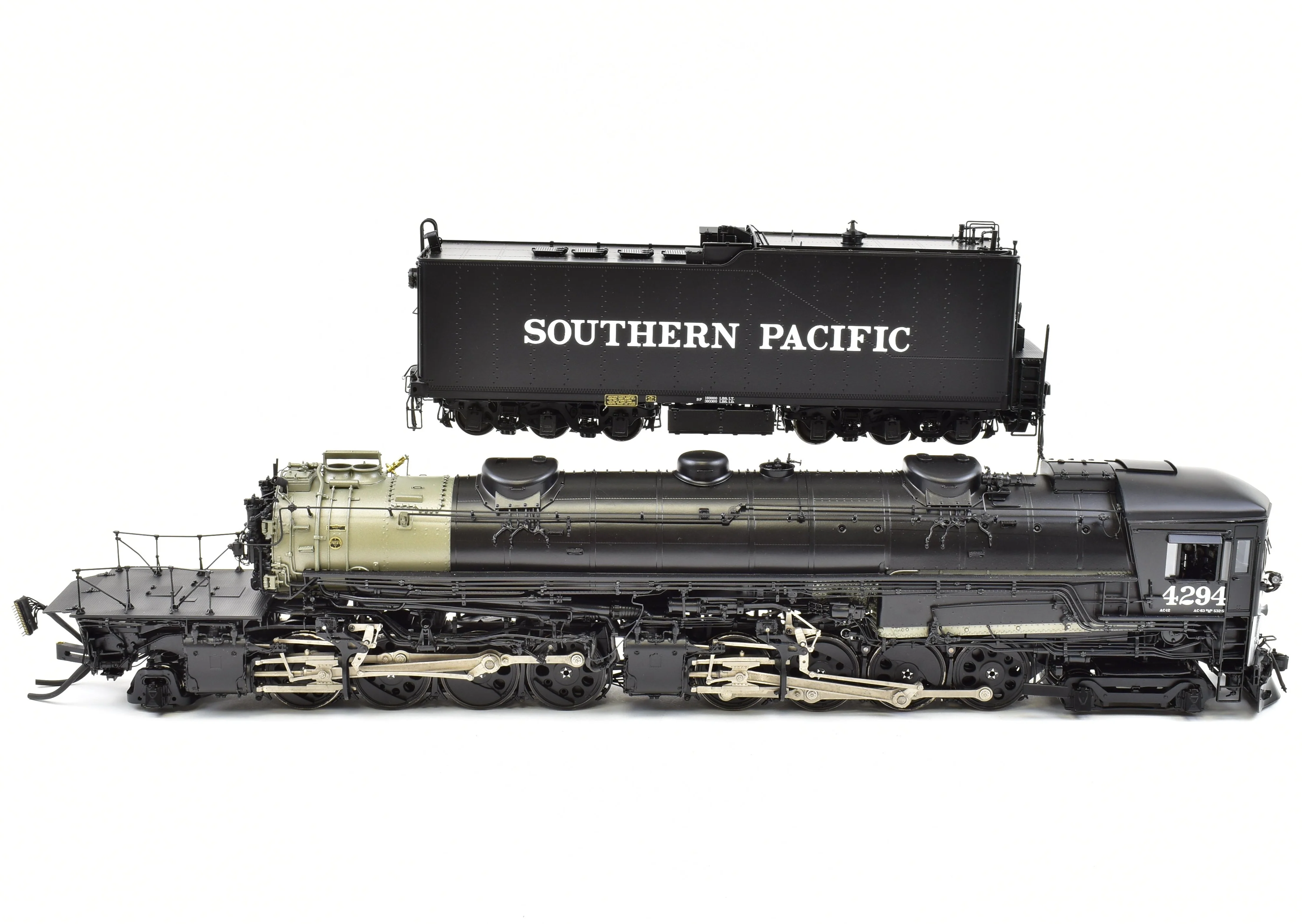 O Brass CON Key Model Imports SP - Southern Pacific AC-12 4-8-8-2 Cab Forward FP #4294 DCC & Sound FP - Image 3