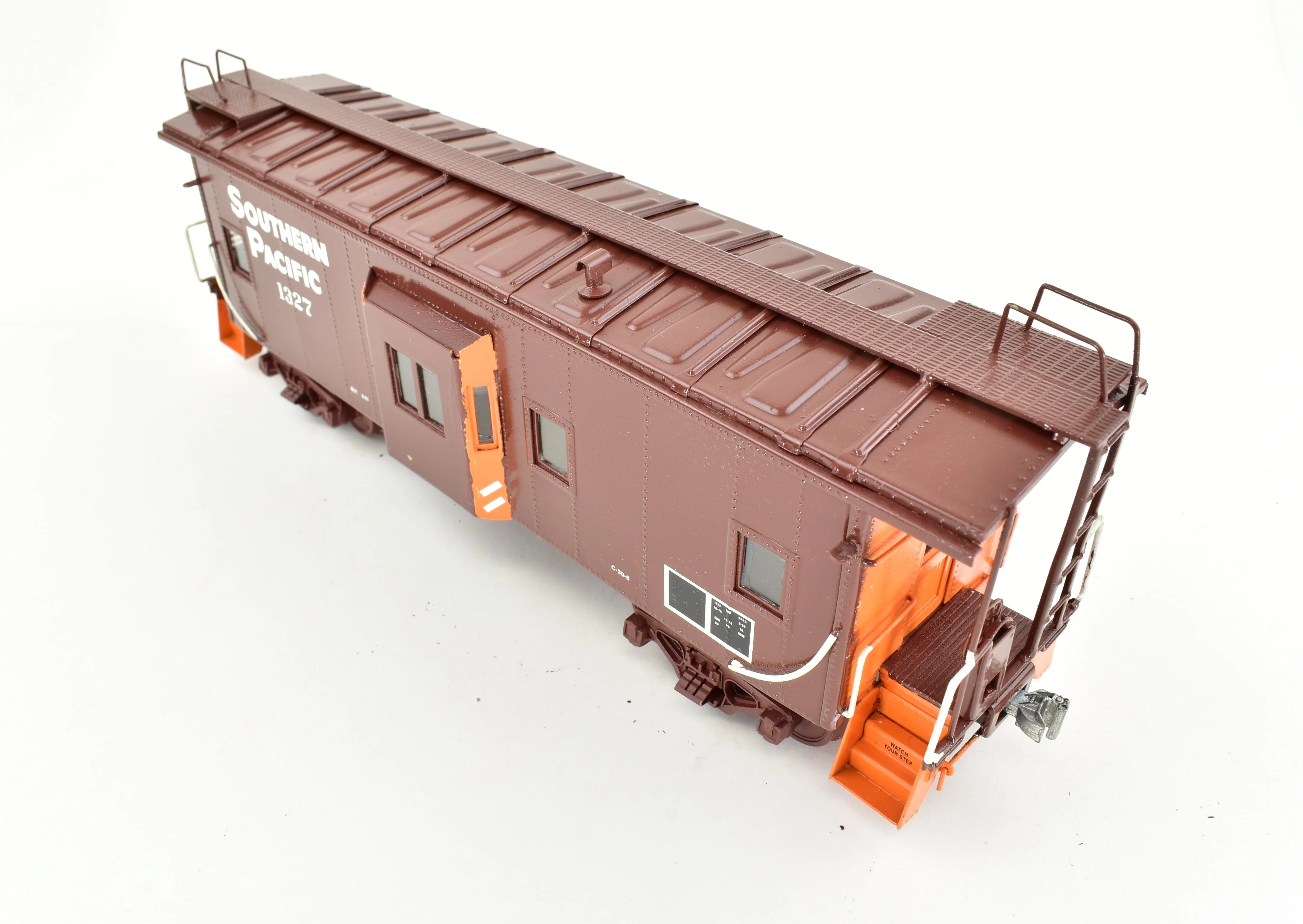 O Brass CON Max Gray SP - Southern Pacific Bay Window Caboose Custom Painted NO BOX - Image 8