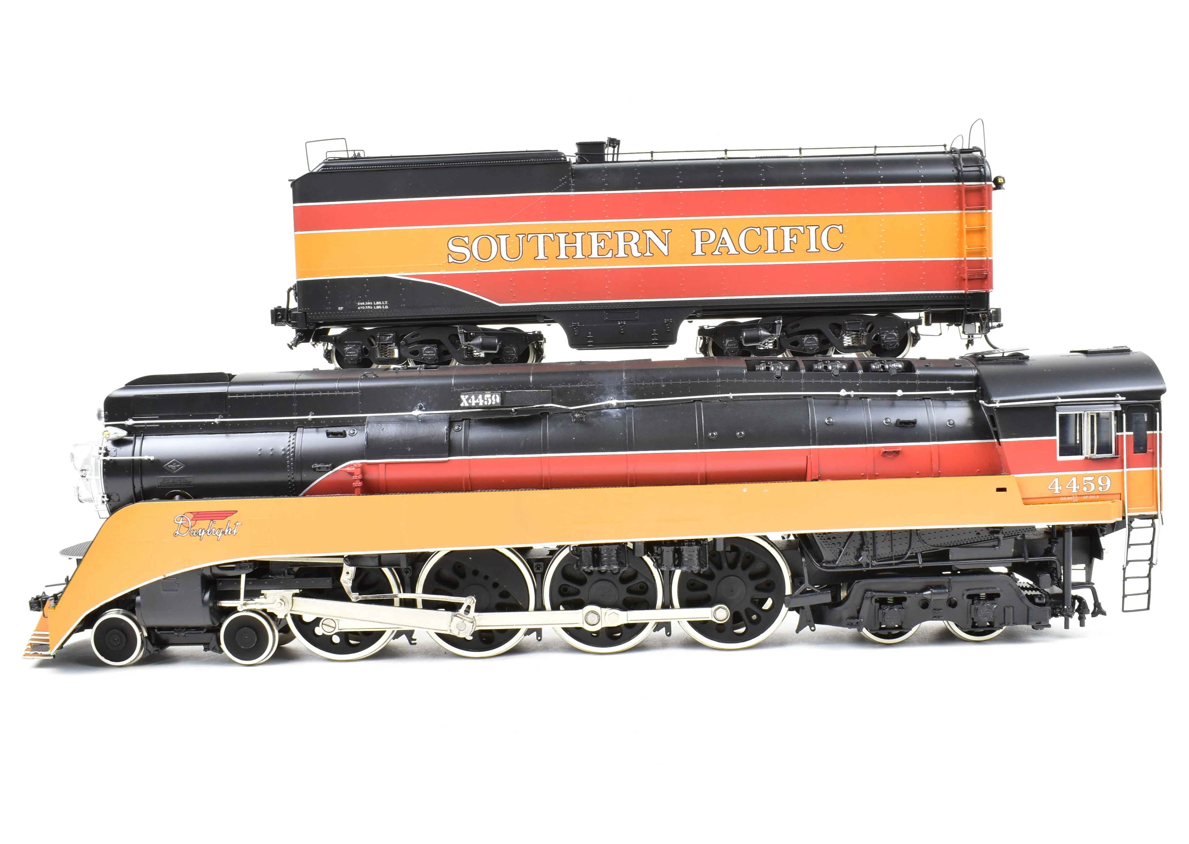 O Brass CON OMI - Overland Models, Inc. SP - Southern Pacific GS-5 4-8-4 FP #4459 1 of 10! - Image 3