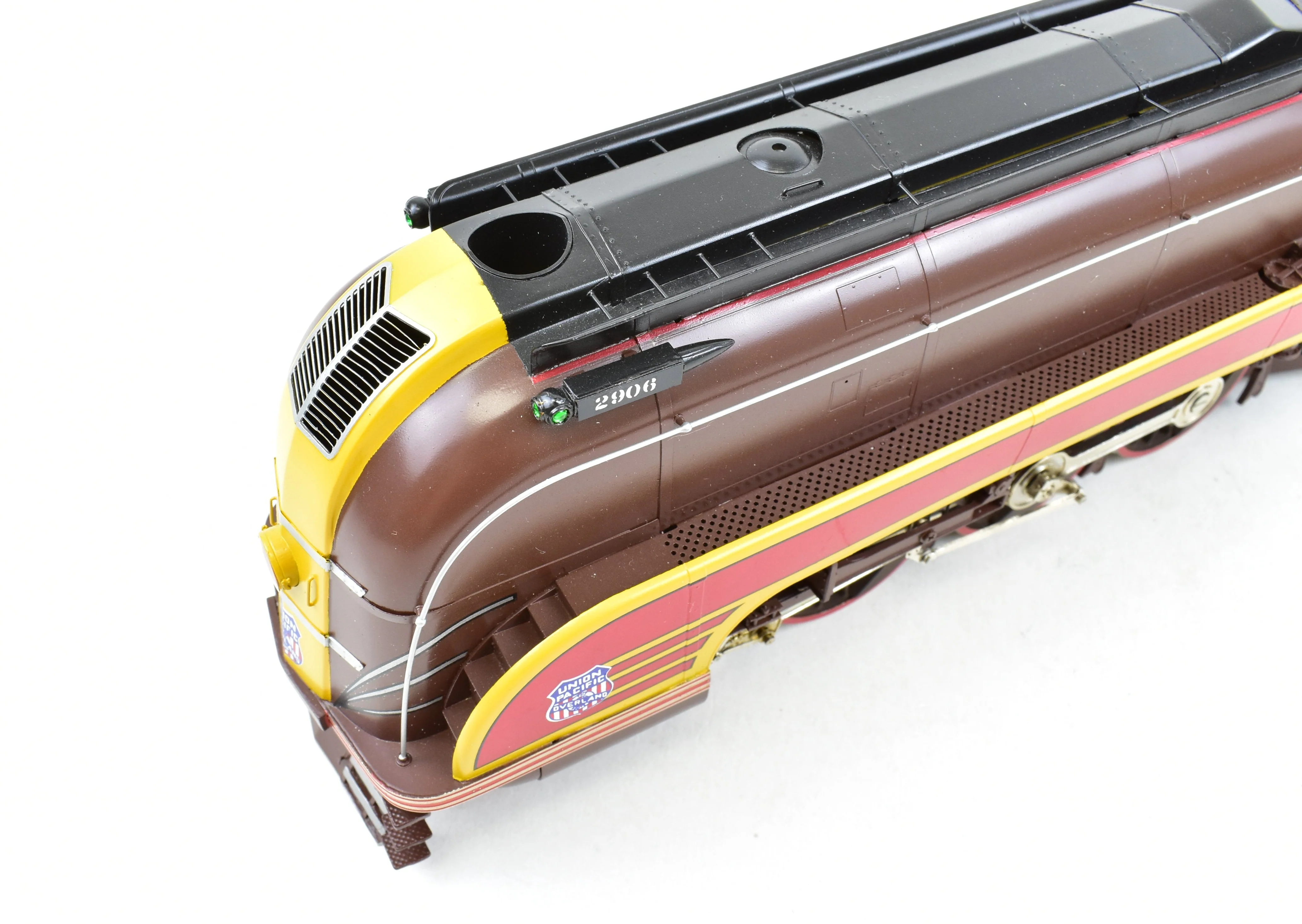 O Brass CON OMI - Overland Models, Inc. UP - Union Pacific 2906 4-6-2 Streamlined Factory Painted "Forty-Niner" - Image 18