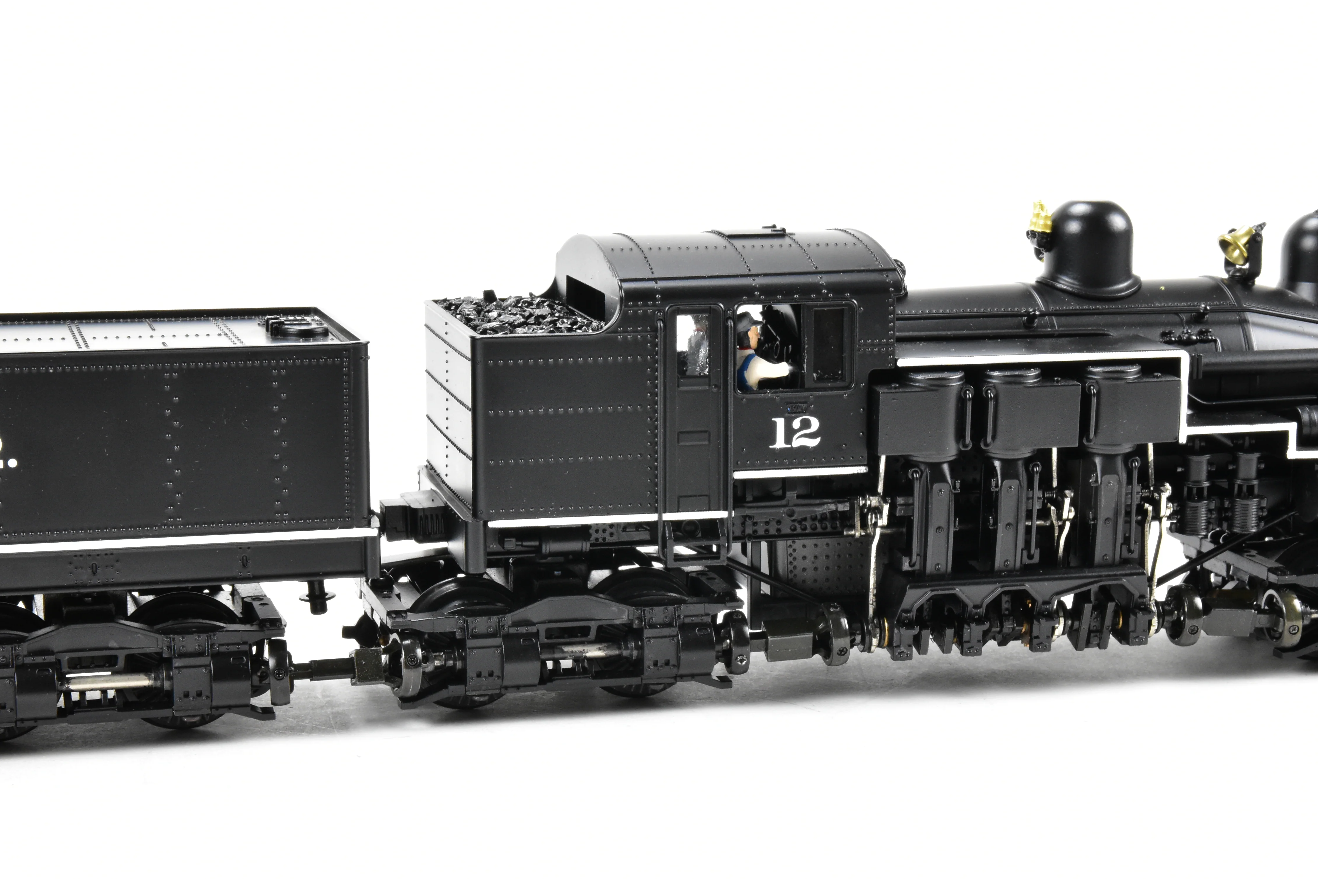 O Scale MTH - Mike's Train House Premier Diecast WVP&P - West Virginia Pulp & Paper Co. 4-Truck Shay Factory Painted No. 12 2-Rail Version - Image 20