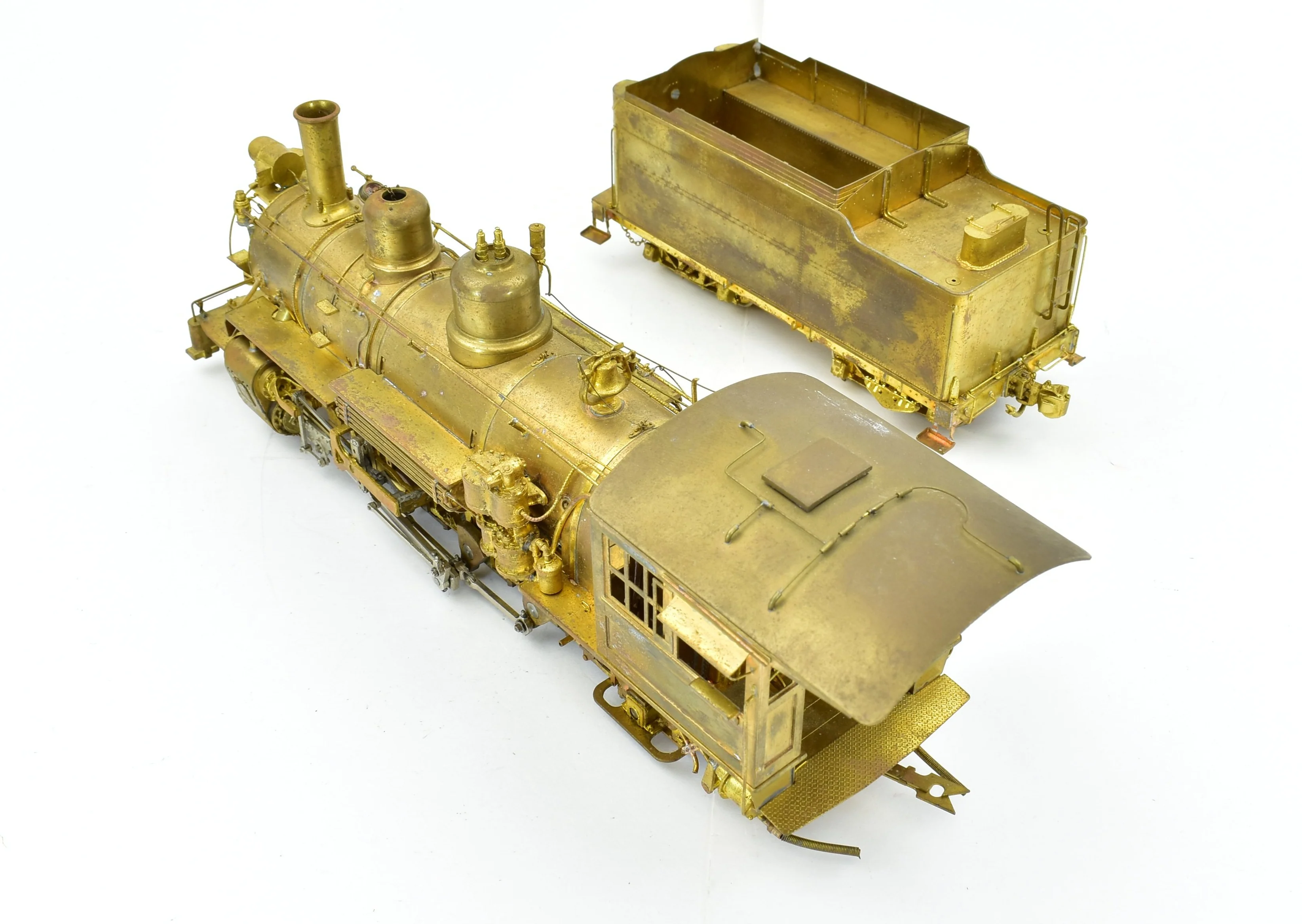 On3 Brass PFM - Pacific Fast Mail D&RGW - Denver & Rio Grande Western Class K-27 2-8-2 - Image 8