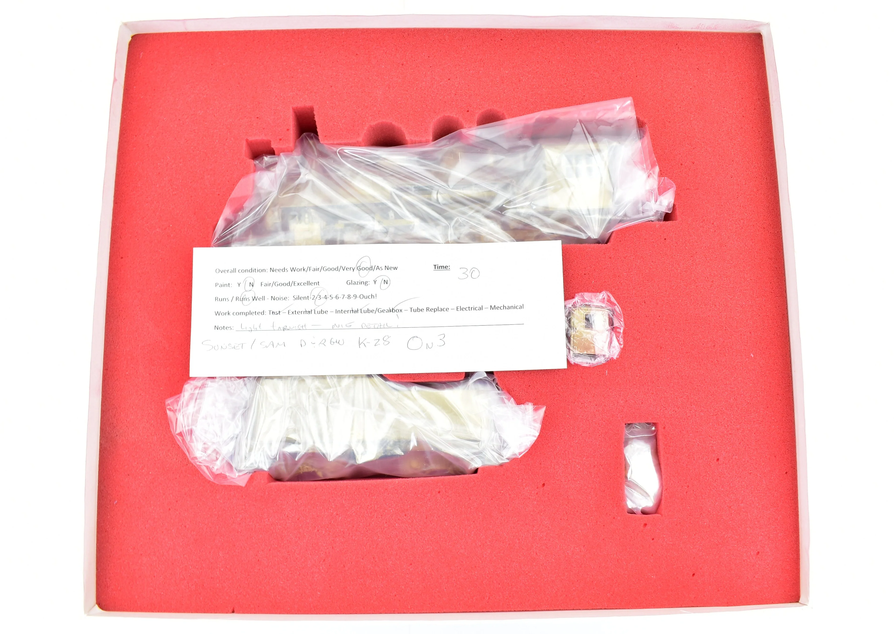 On3 Brass Sunset Models D&RGW - Denver & Rio Grande Western K-28 2-8-2 - Image 18